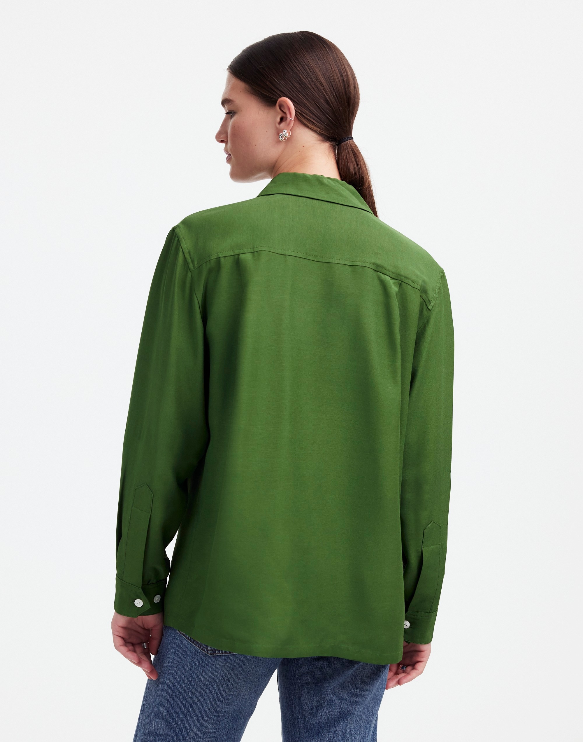 Alexa Chung for Madewell Pleat-Pocket Button-Up Shirt