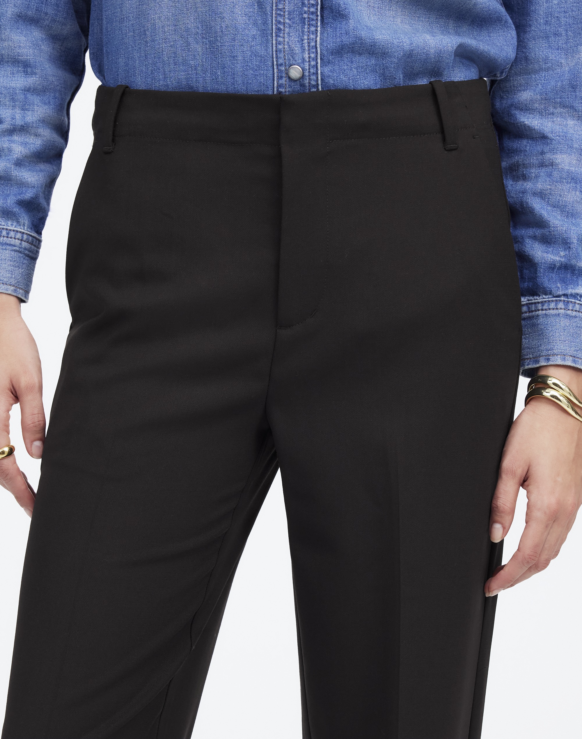 Slouchy Straight Pants