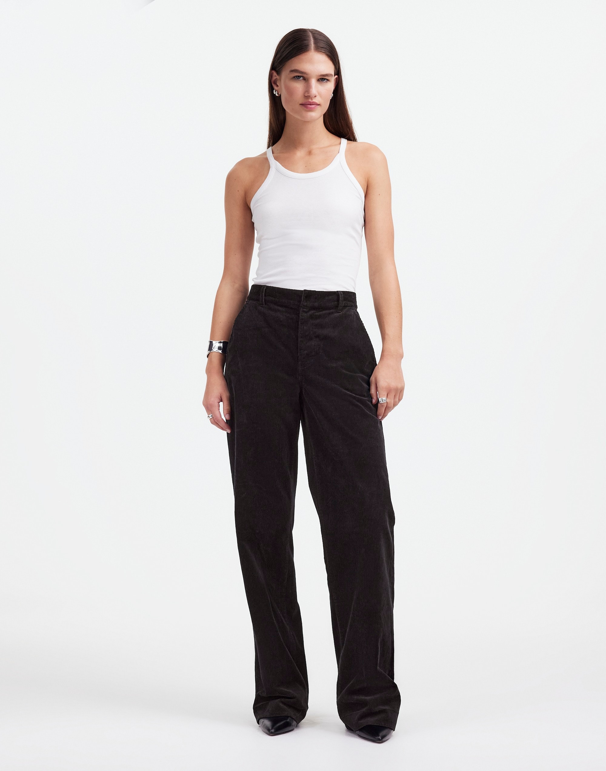 alexa chung for madewell corduroy trousers