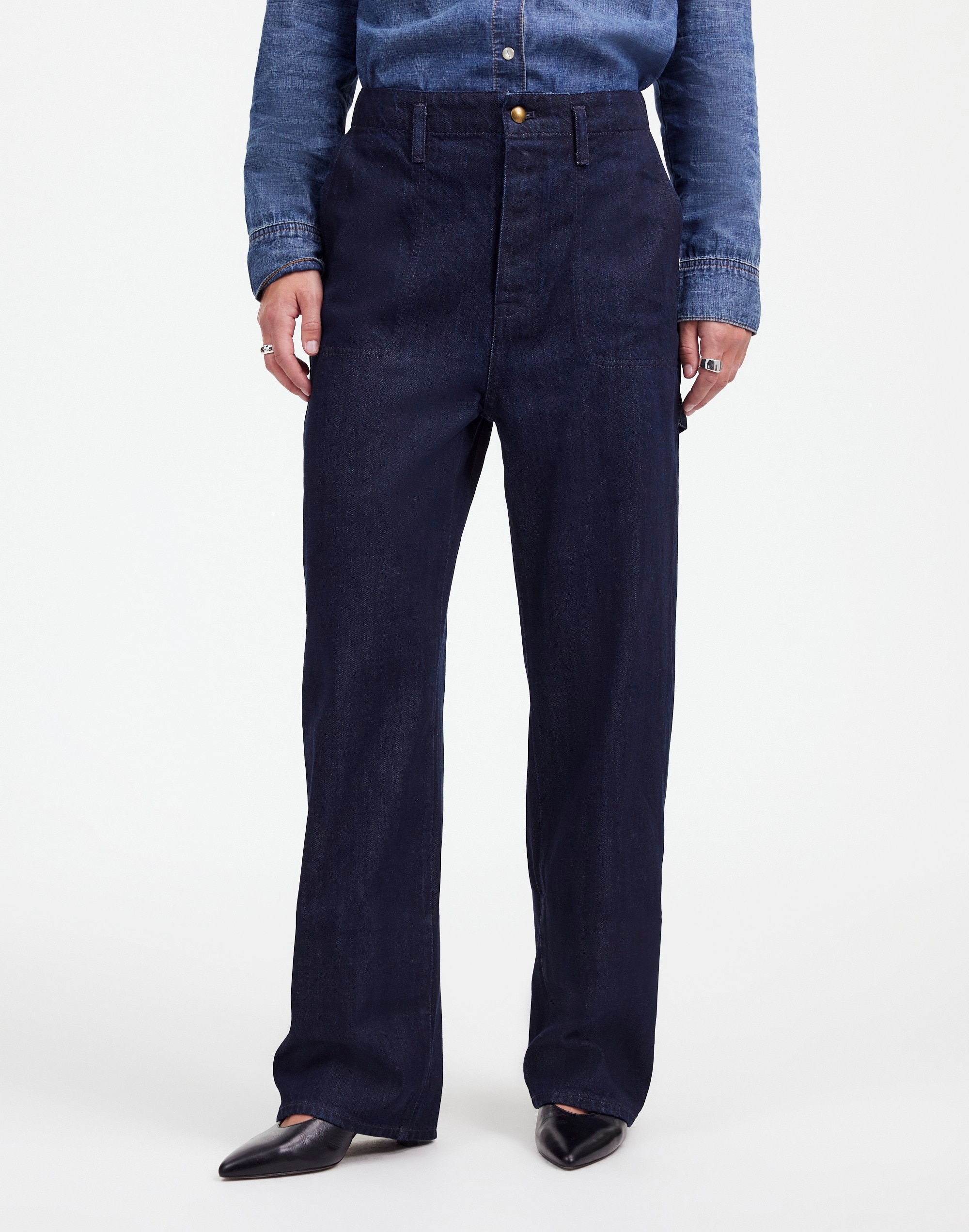 Alexa Chung for Madewell Workwear Jeans