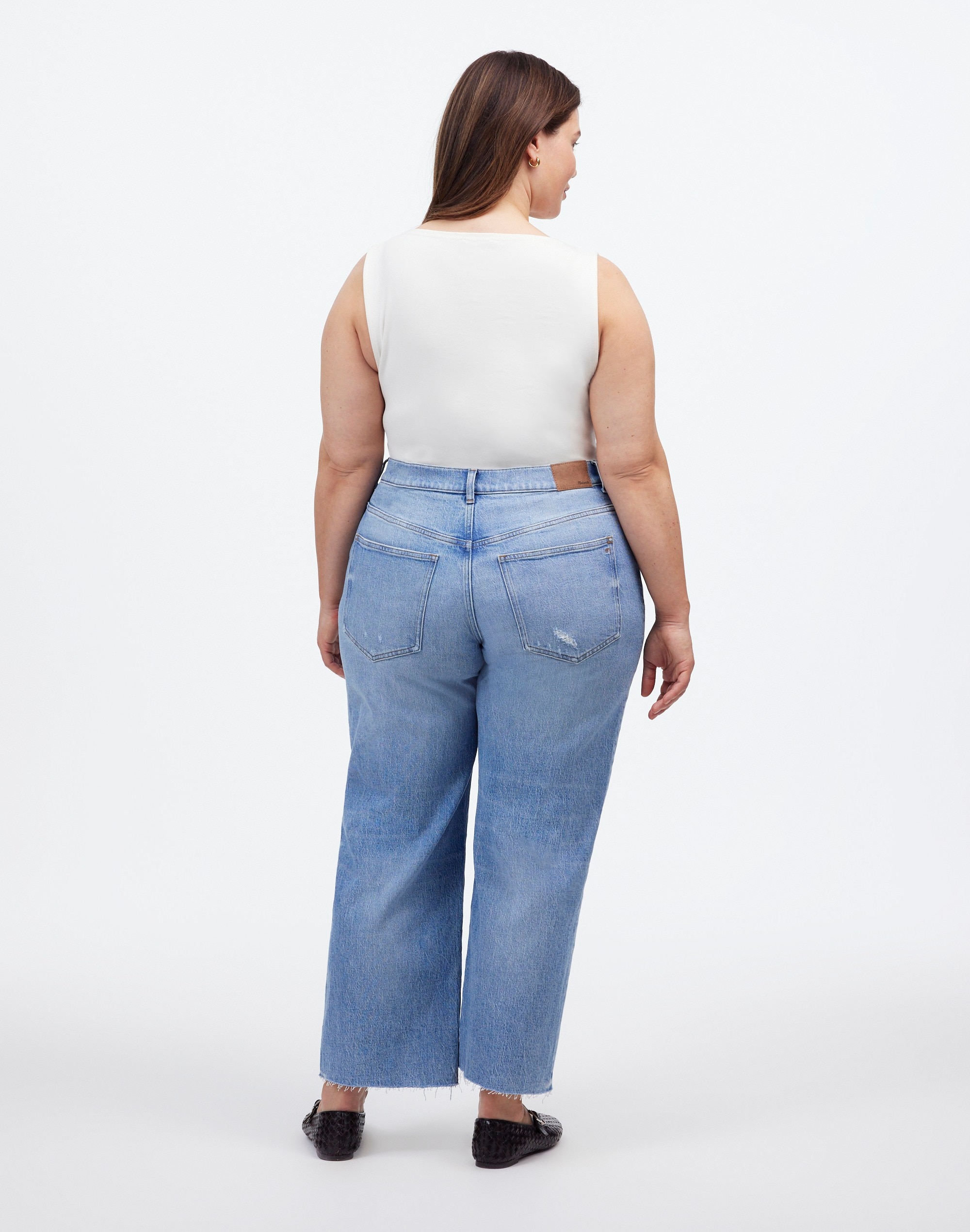 The Plus Perfect Vintage Wide-Leg Crop Jean | Madewell