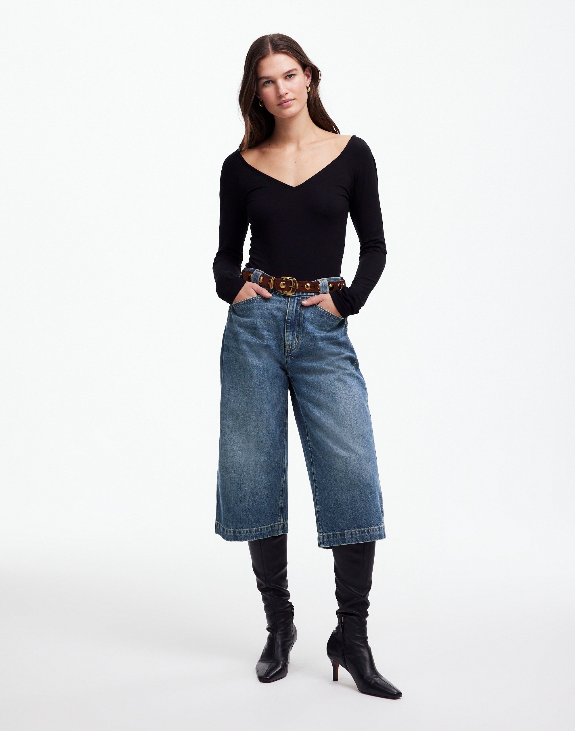 Denim Culottes
