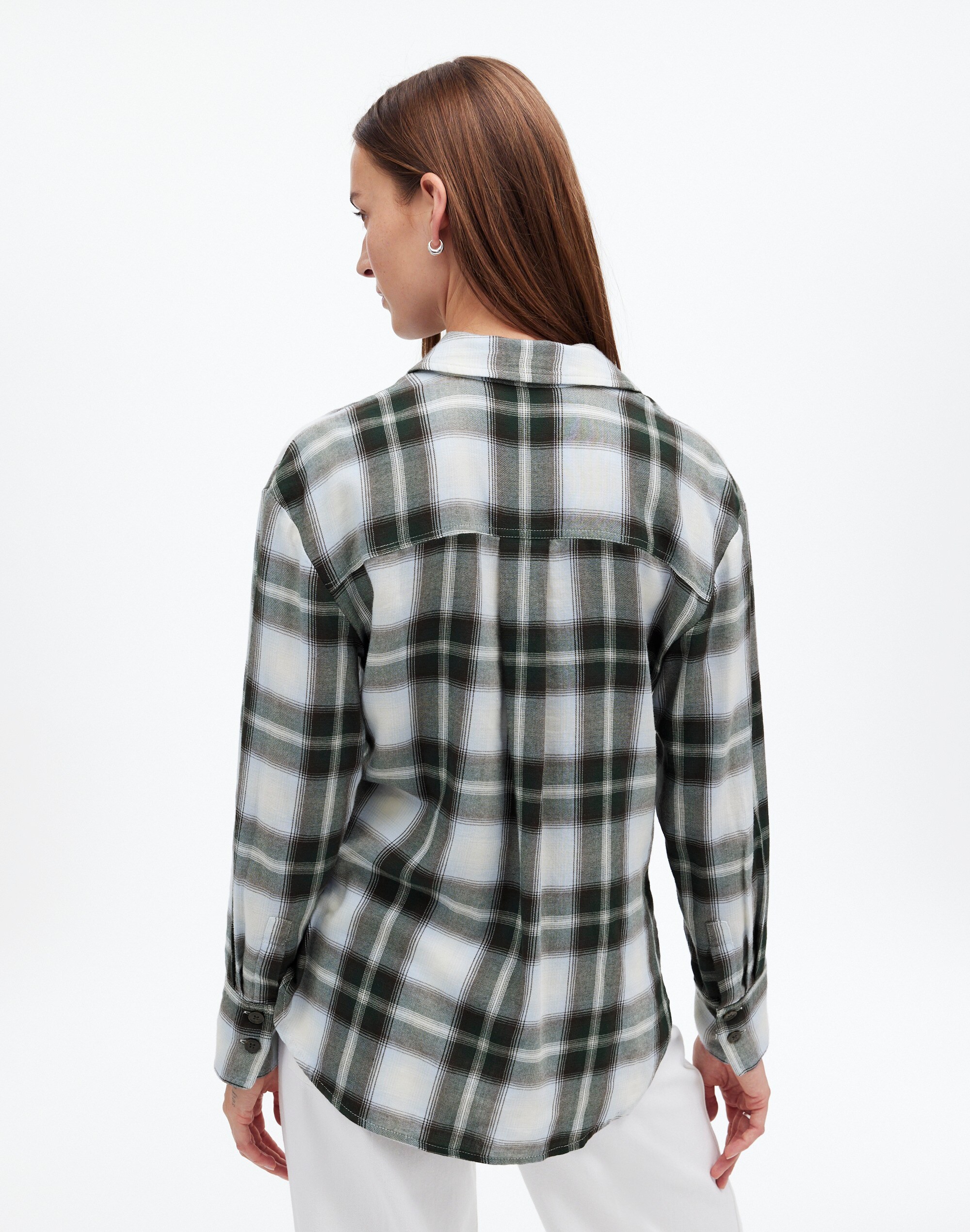 Popover Shirt in Plaid