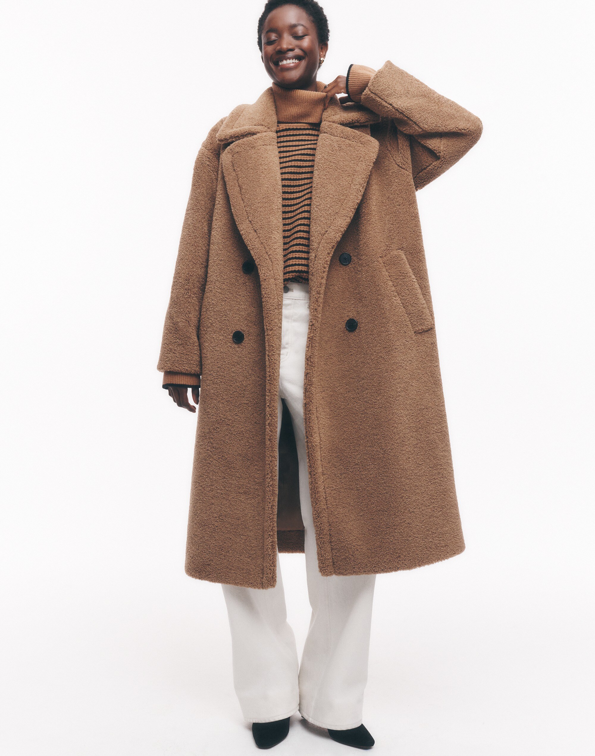 Teddy Long Coat Madewell