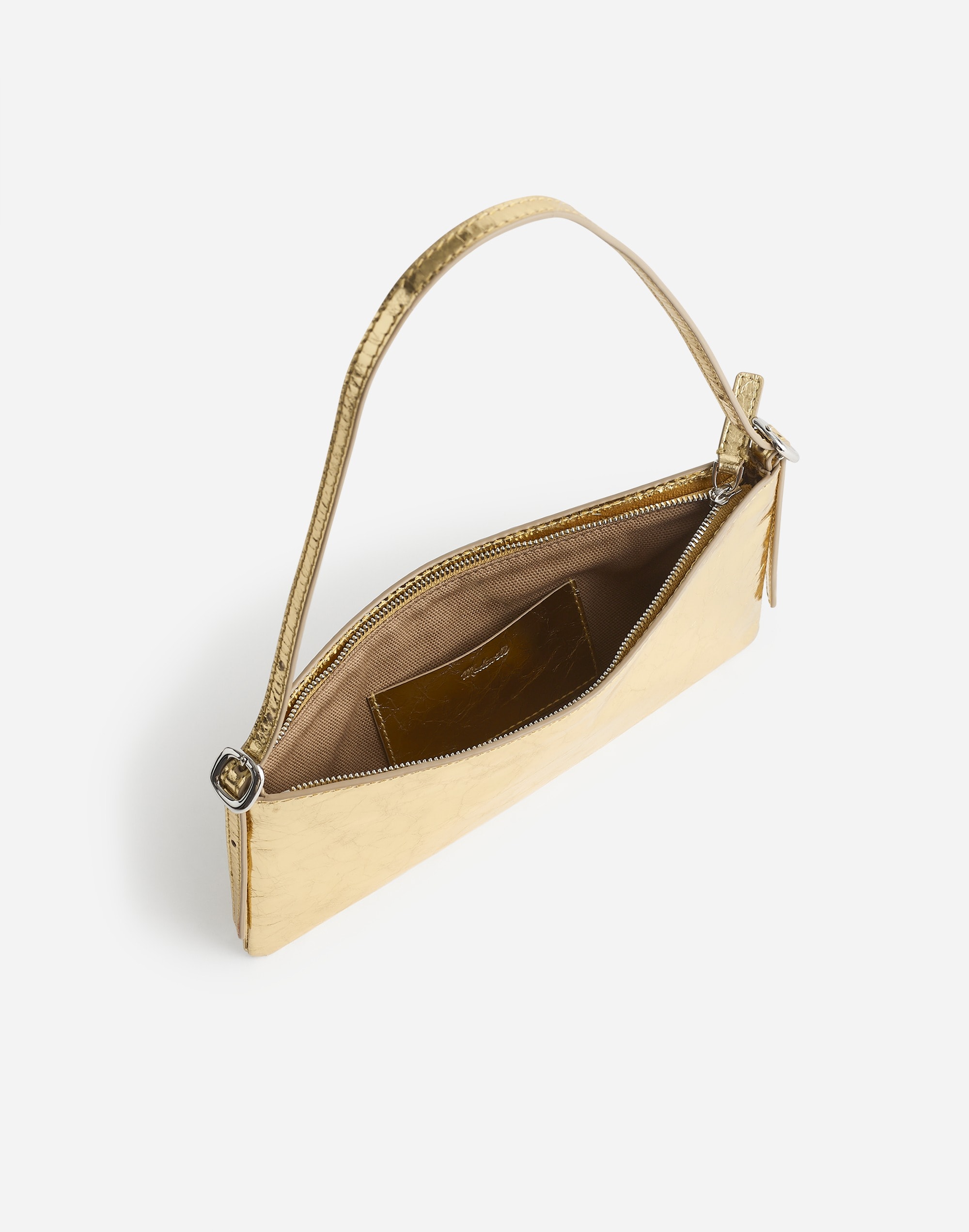 The Sculptural-Buckle Mini Shoulder Bag