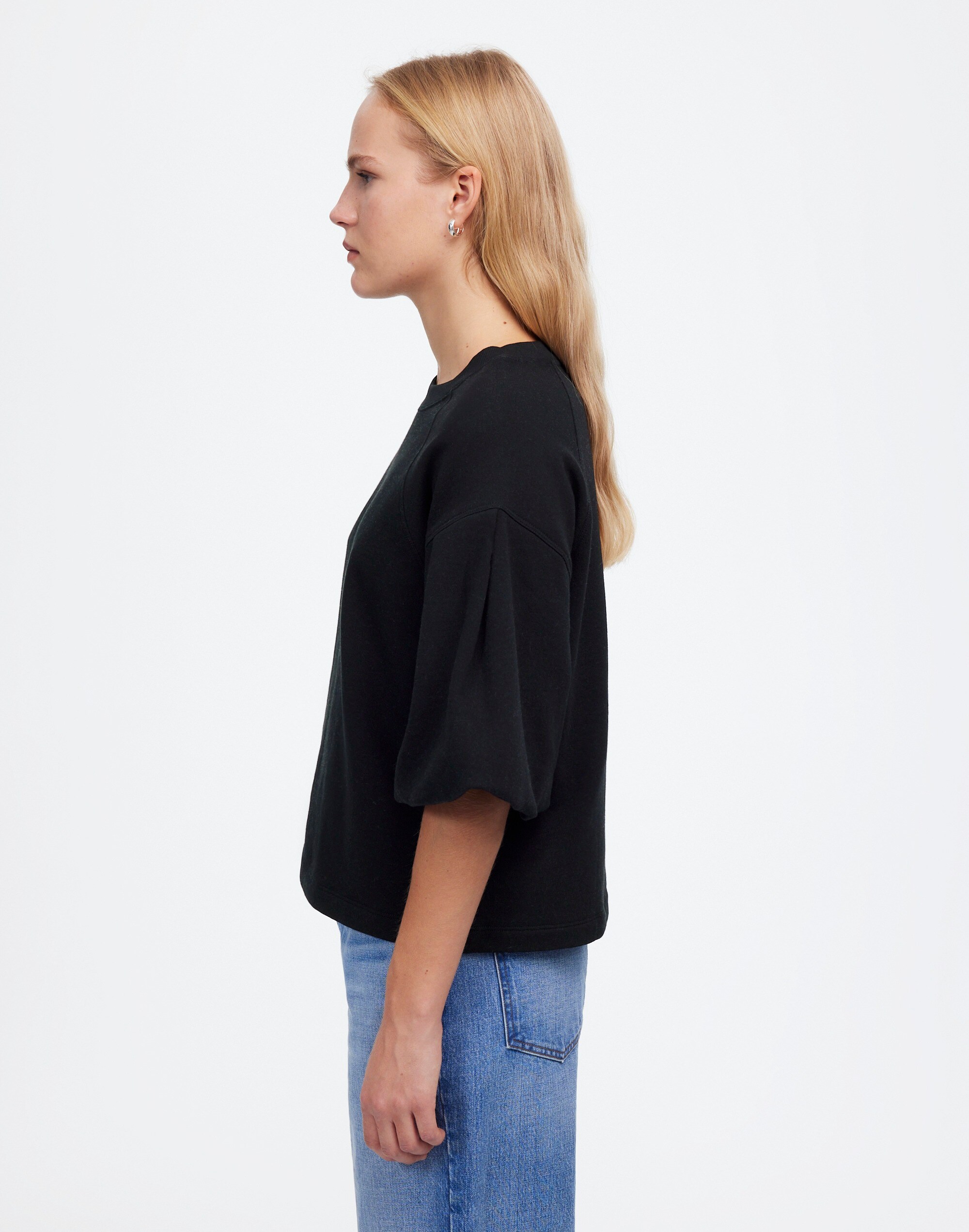 Basque Puff Sleeve T-shirt