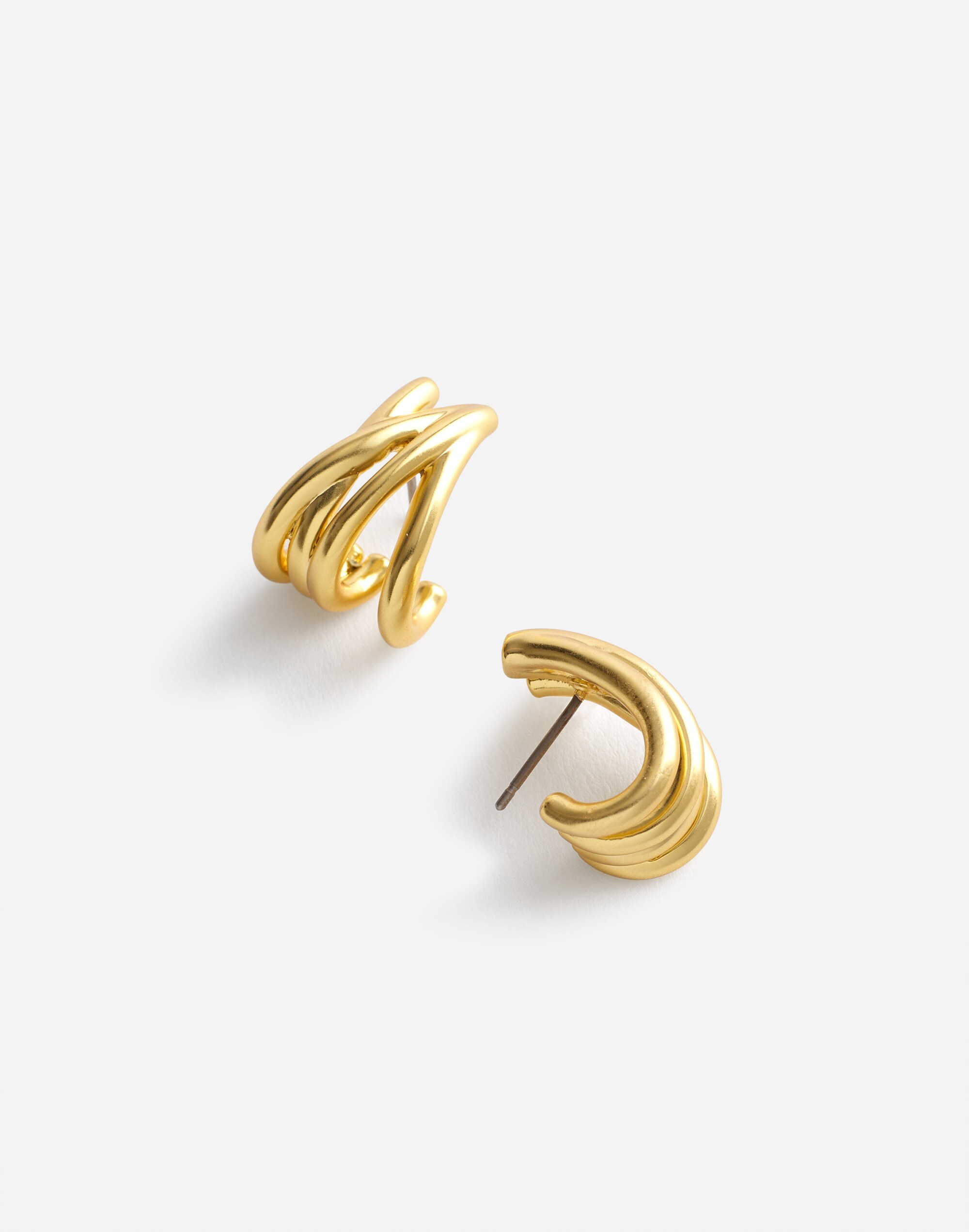 Wraparound Statement Stud Earrings