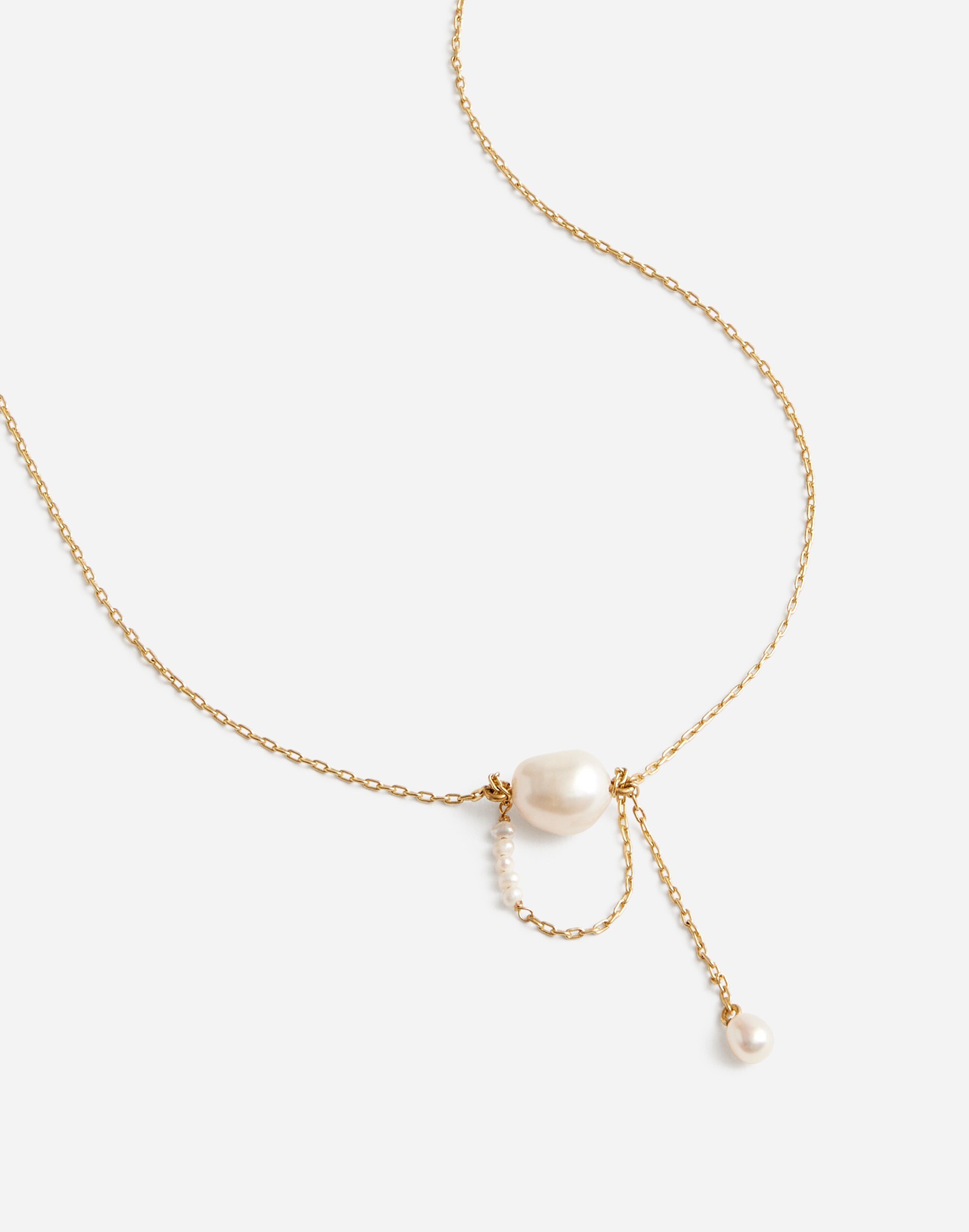Freshwater Pearl Drop Necklace