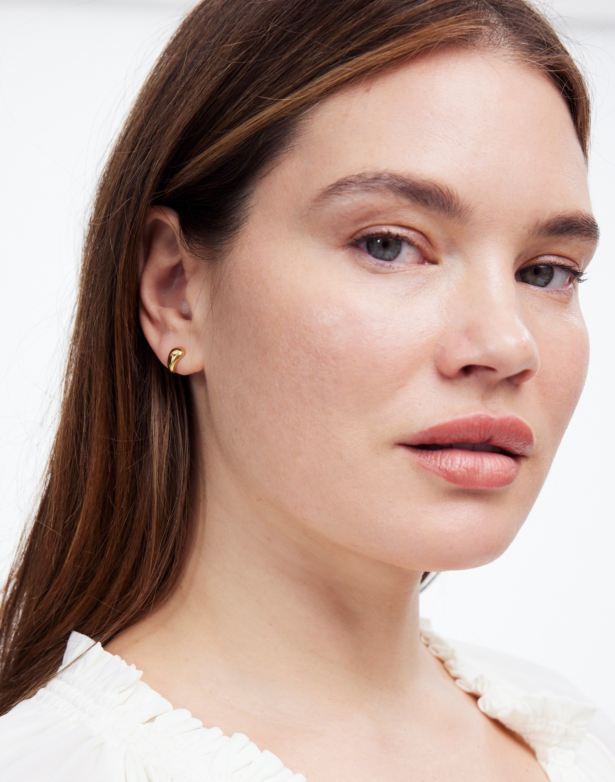 Demi-Fine Chunky Bubble Mini Stud Earring