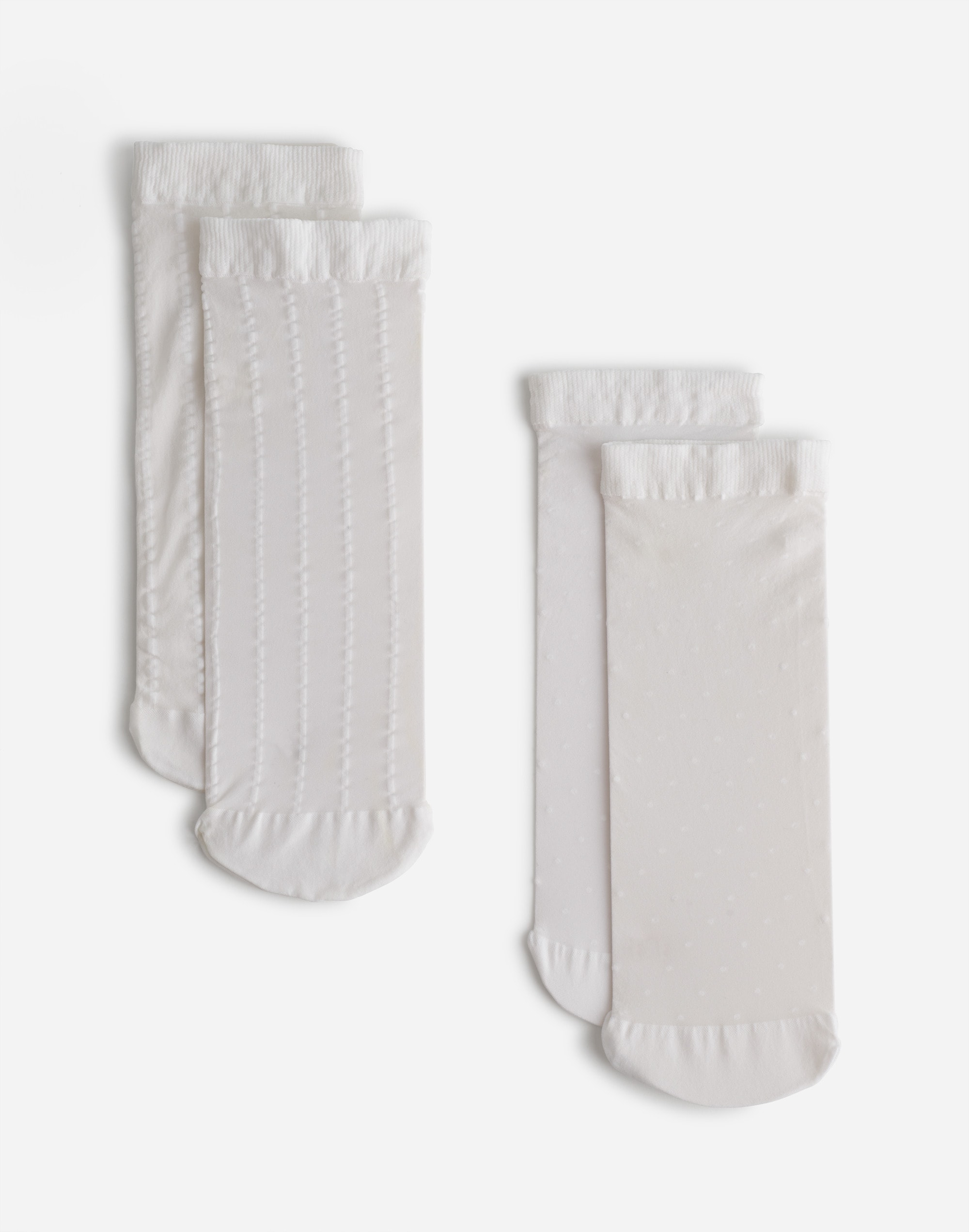 Two-Pack Sheer Ankle Socks