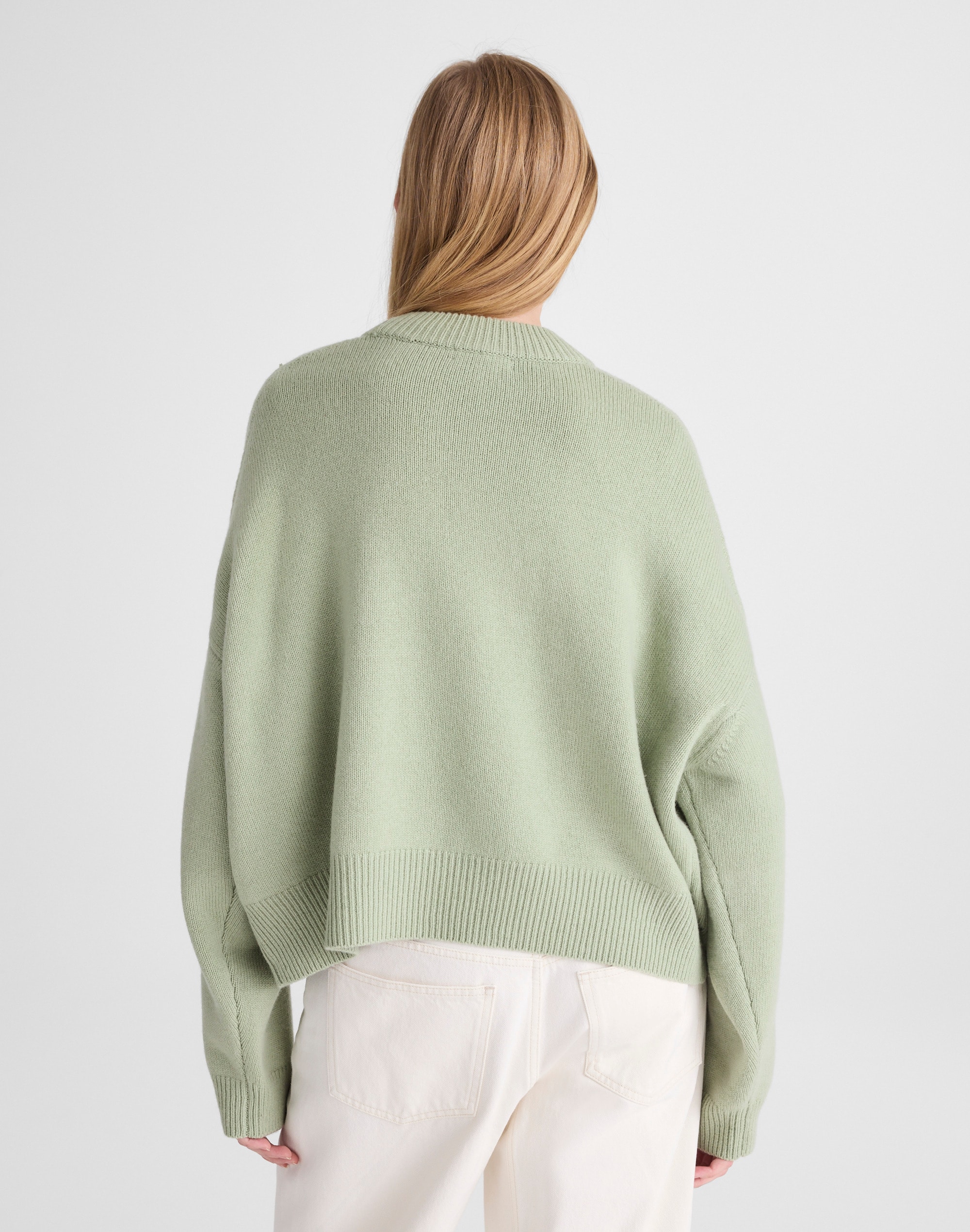 SoftWool Boxy Crewneck Sweater Alternate Image 4