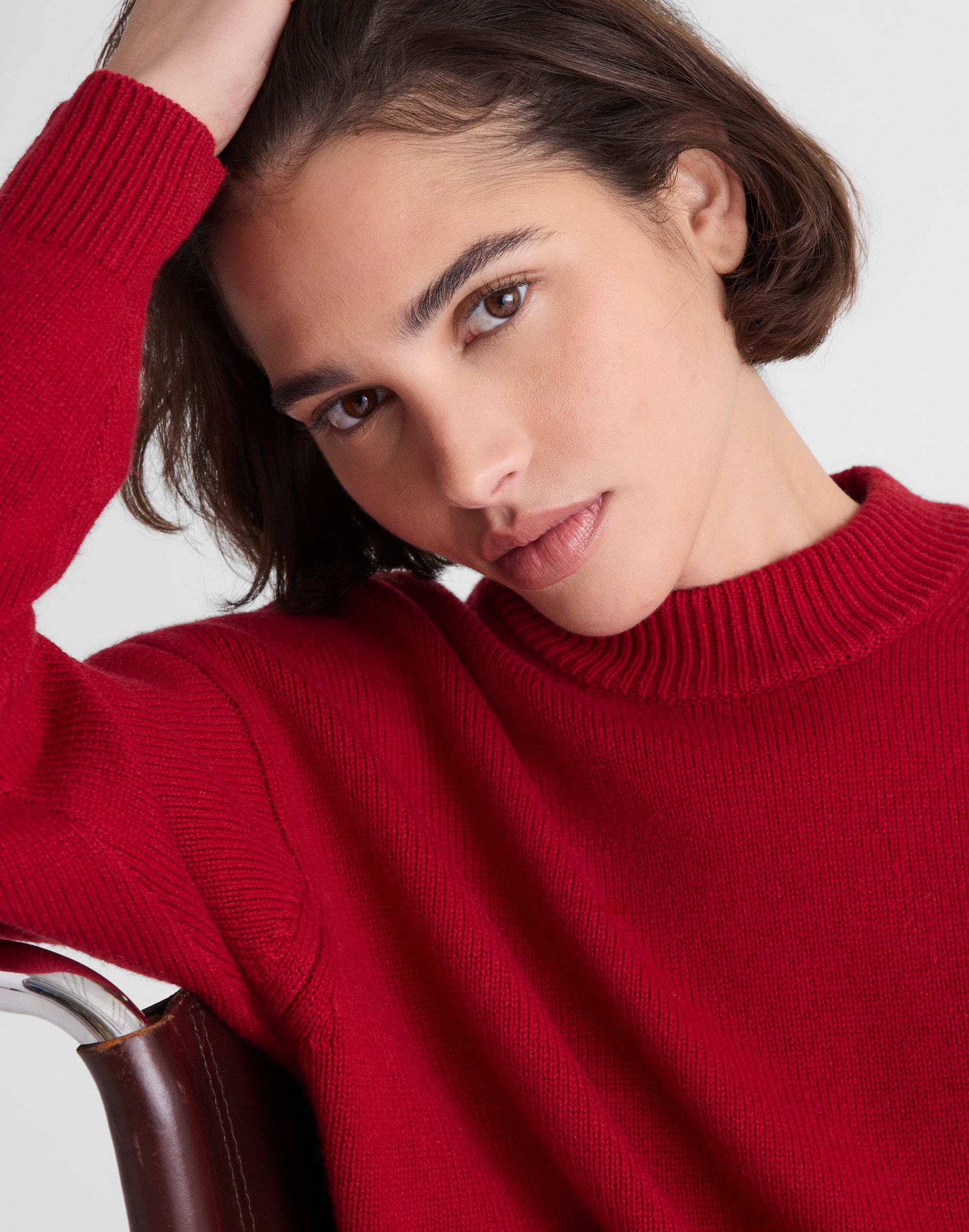 SoftWool Boxy Crewneck Sweater
