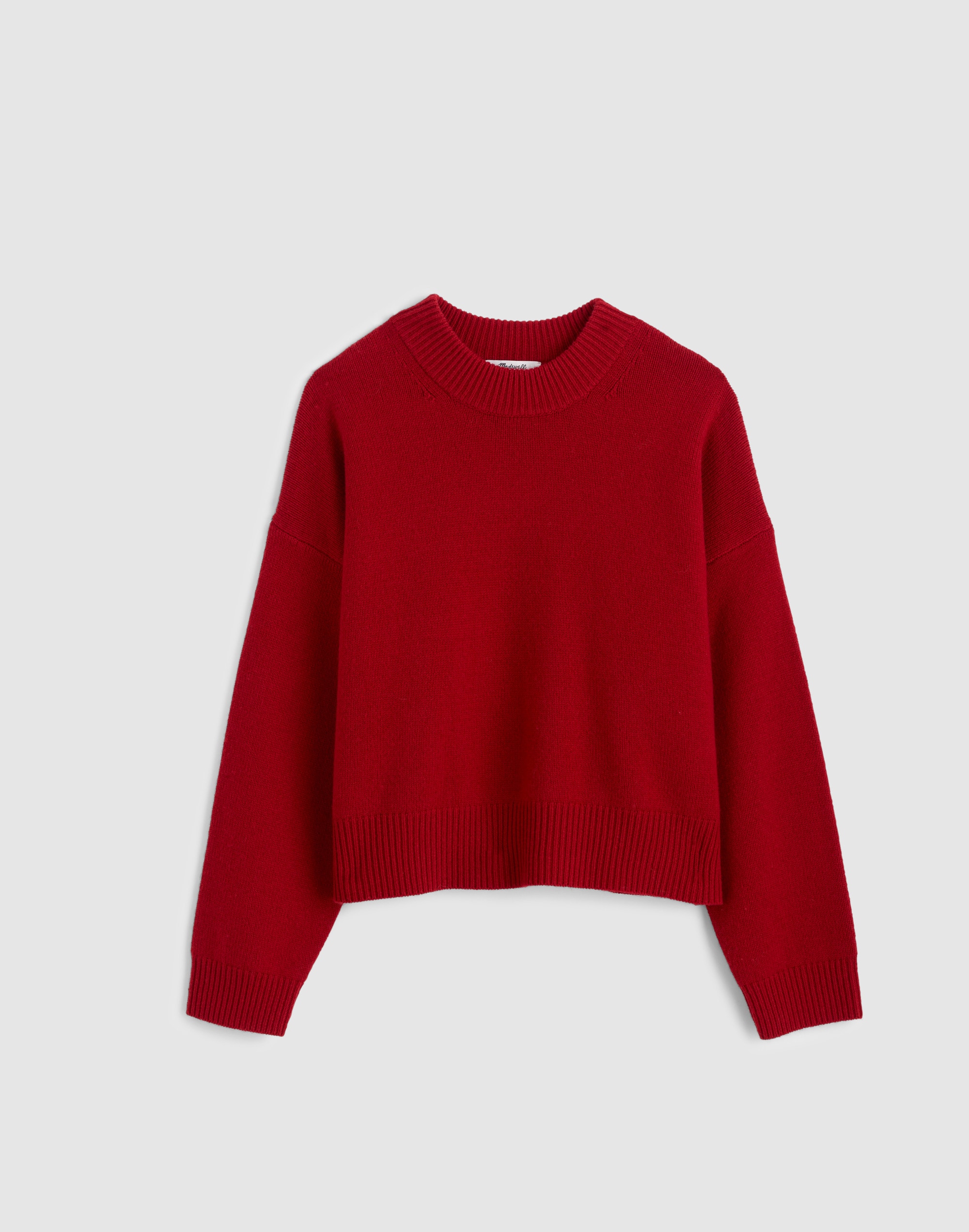 SoftWool Boxy Crewneck Sweater