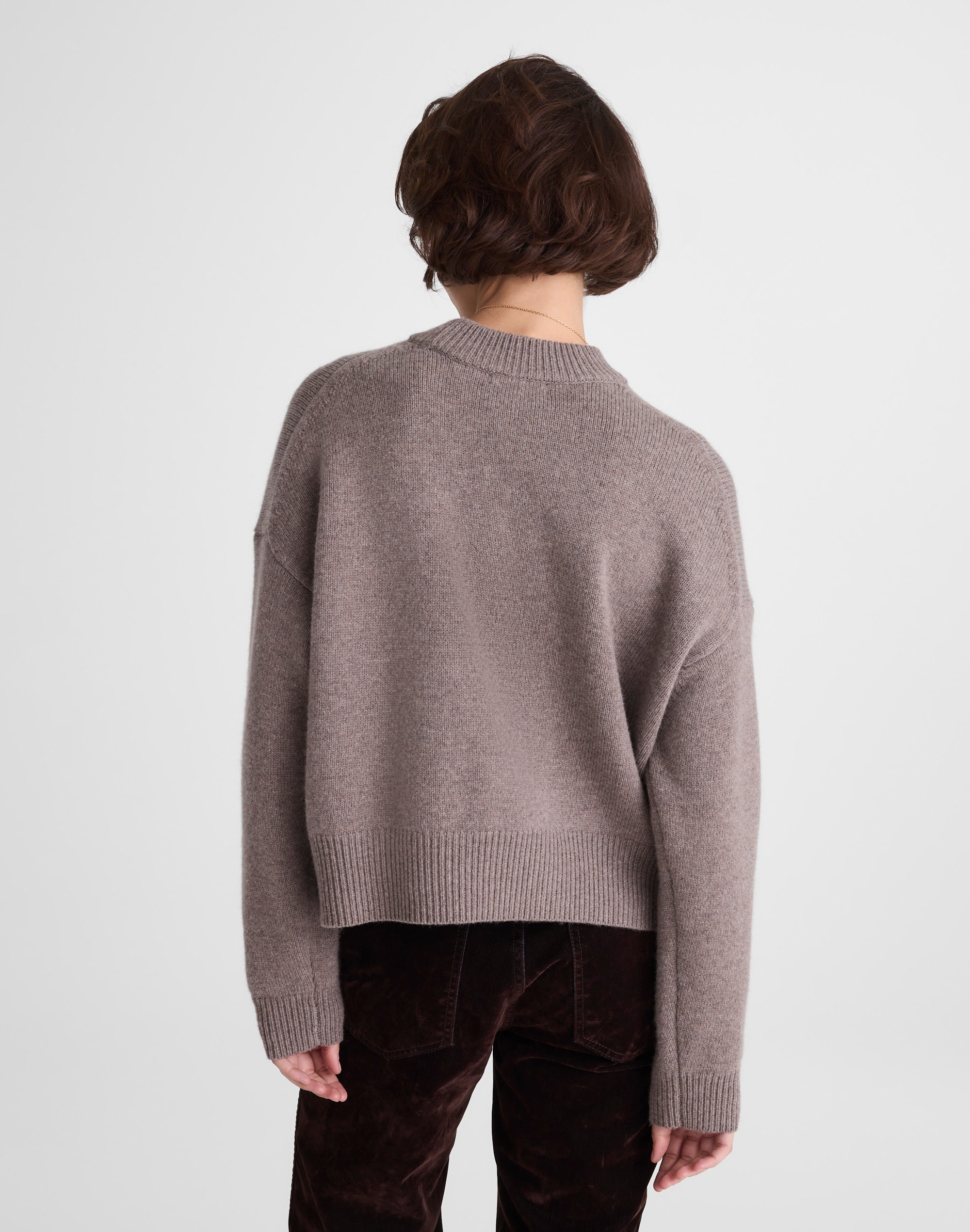 SoftWool Boxy Crewneck Sweater