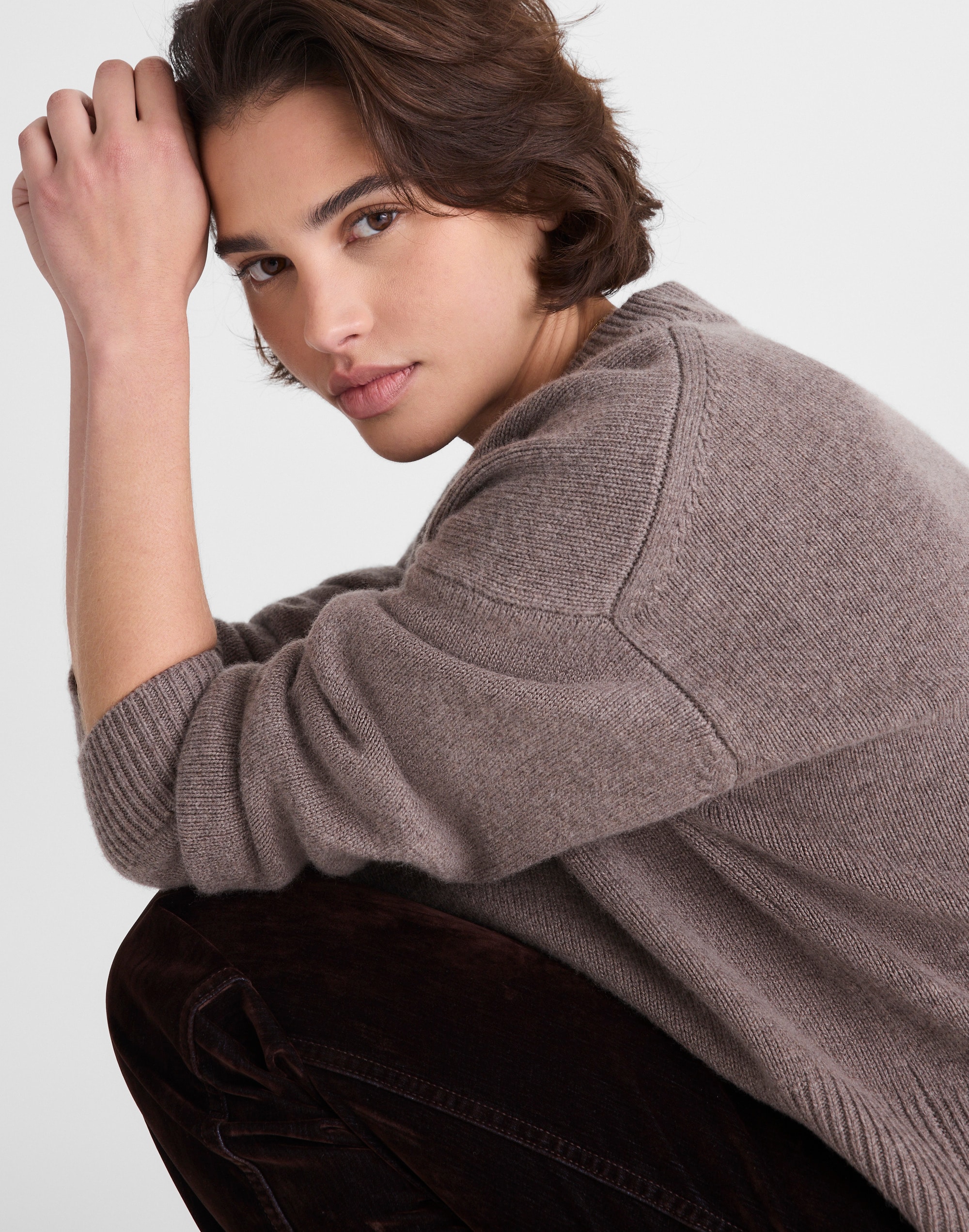 SoftWool Boxy Crewneck Sweater