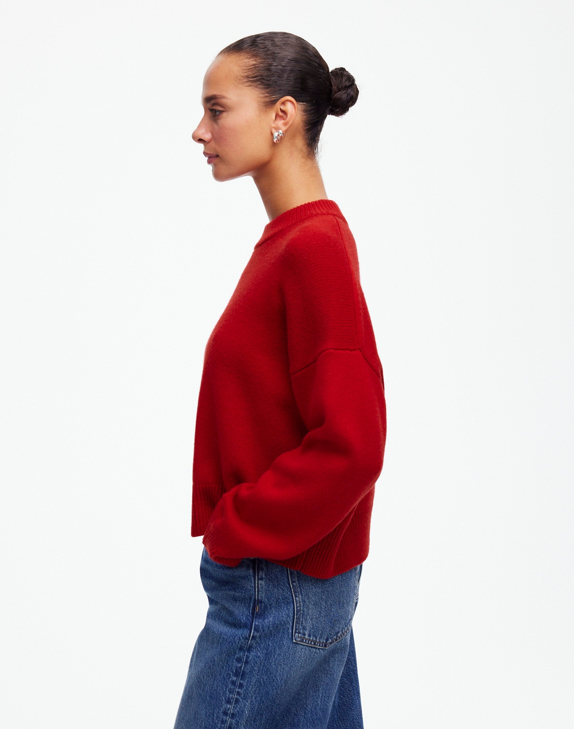 SoftWool Boxy Crewneck Sweater