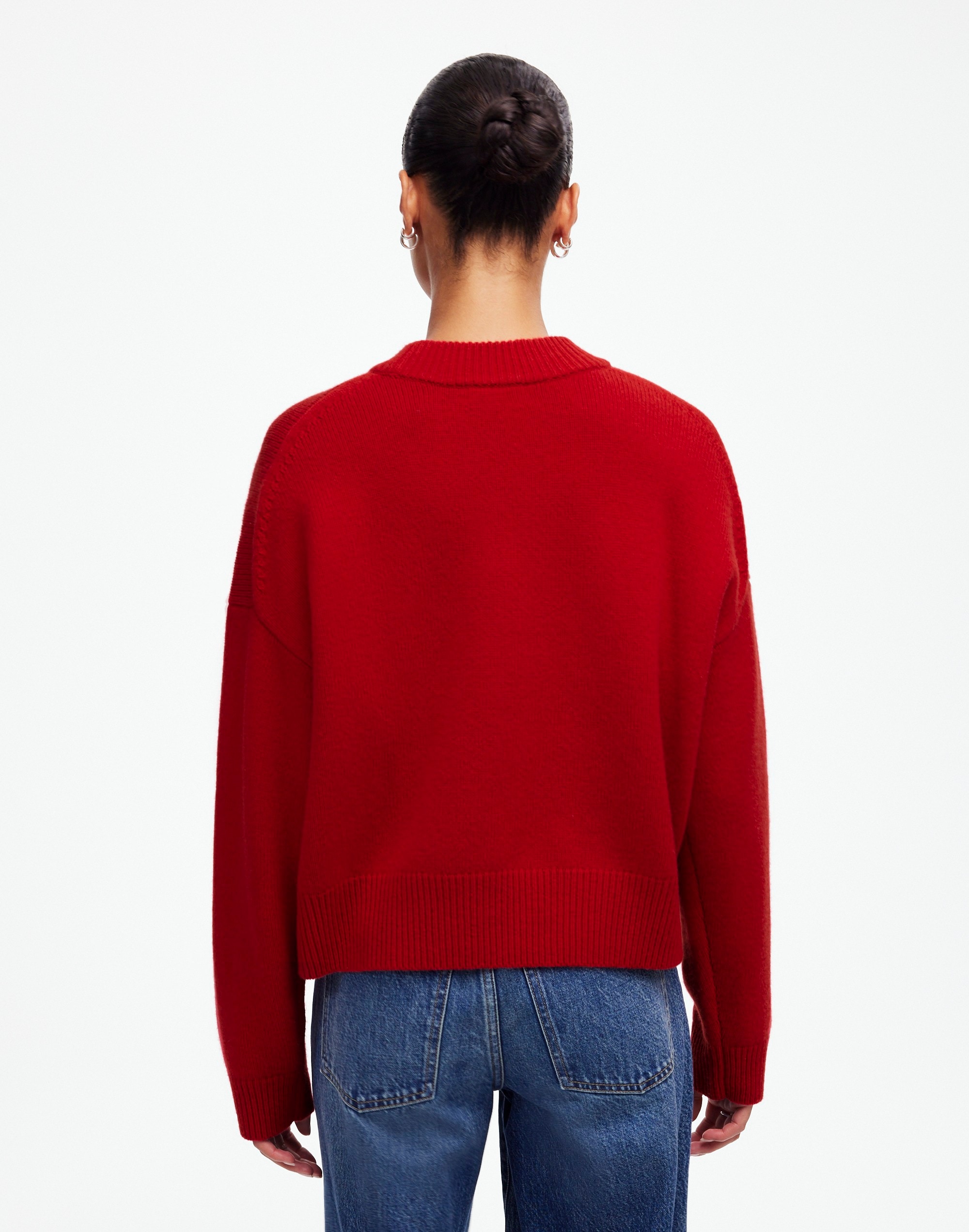 SoftWool Boxy Crewneck Sweater