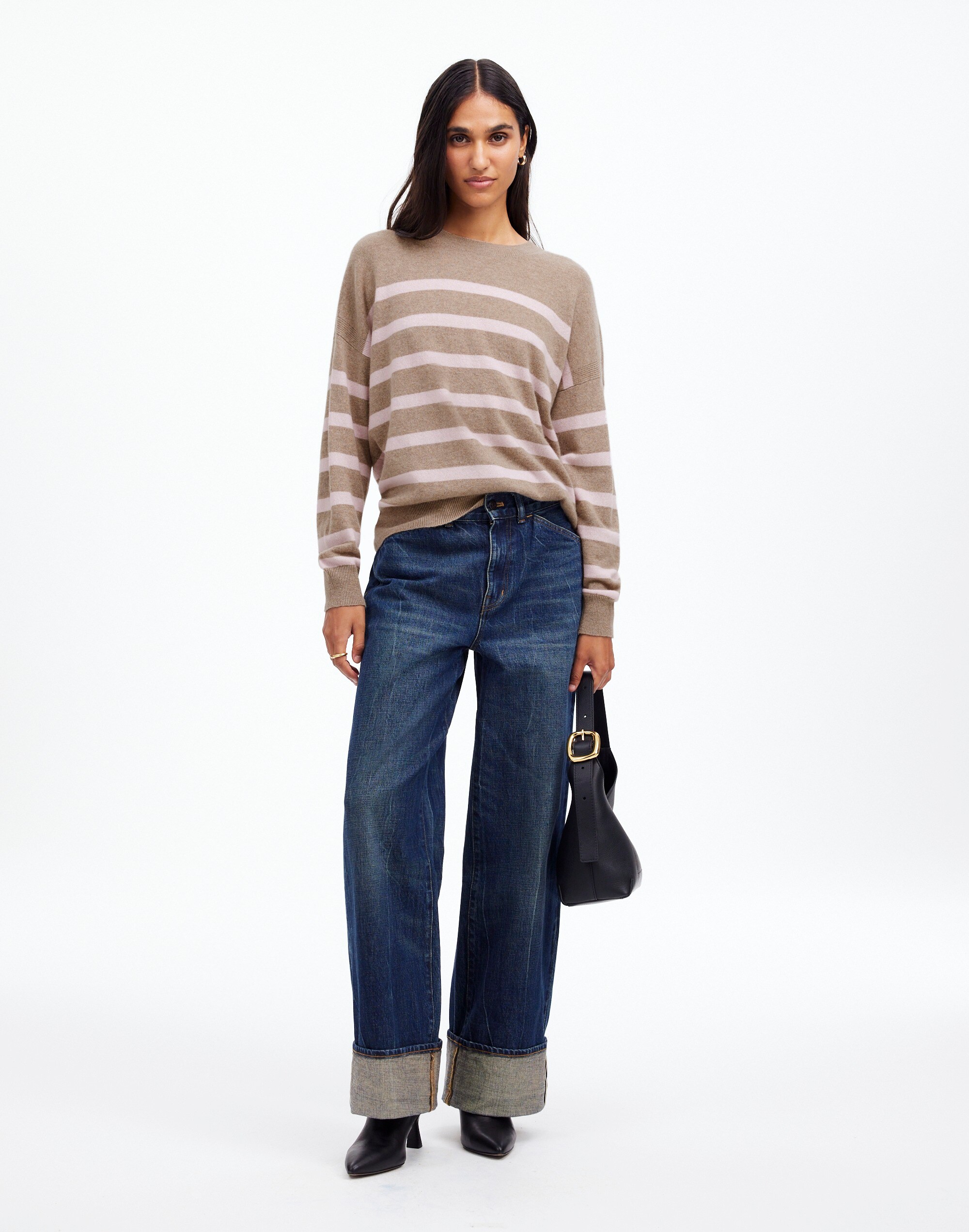 Cashmere Relaxed Crewneck Sweater