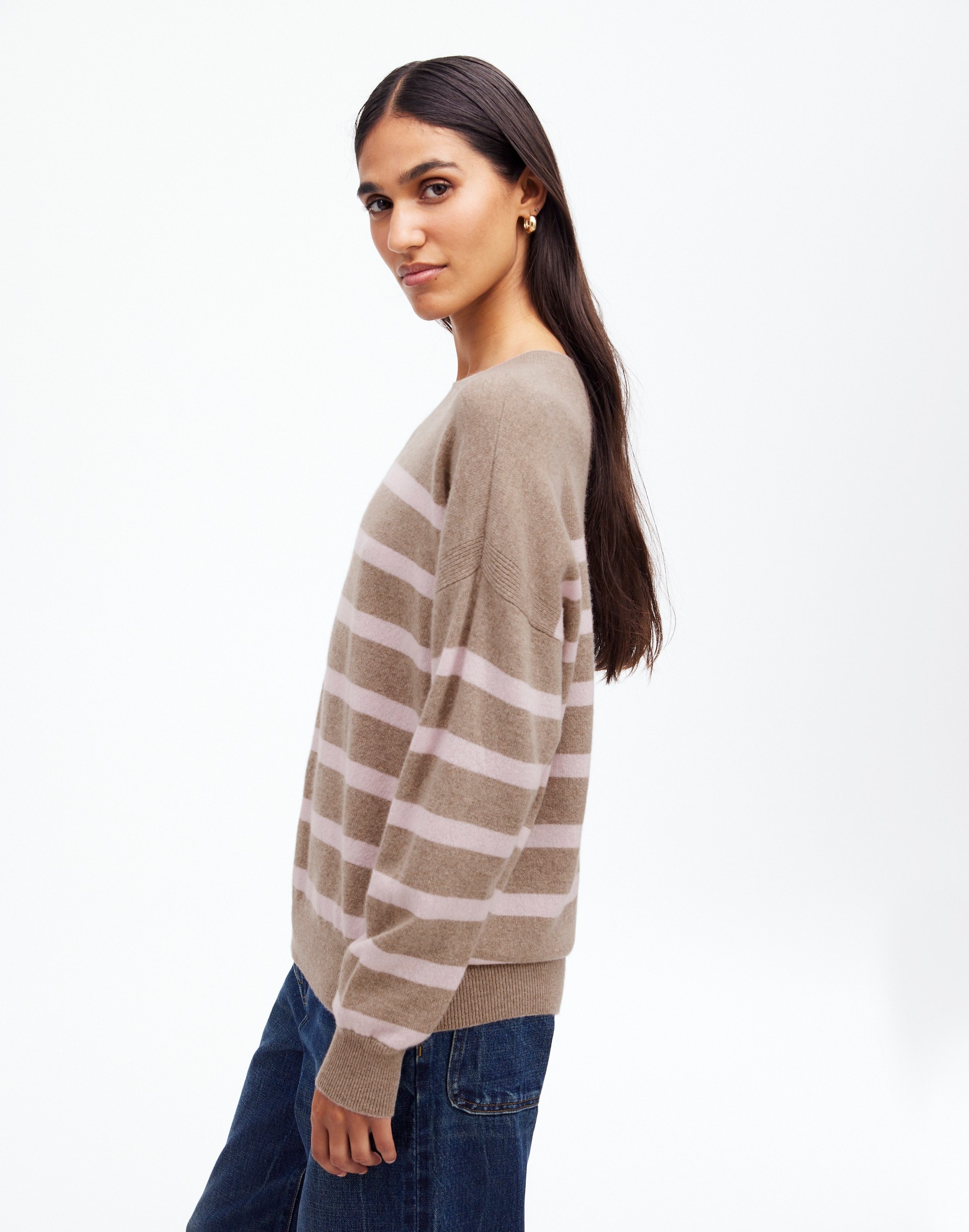 Cashmere Relaxed Crewneck Sweater