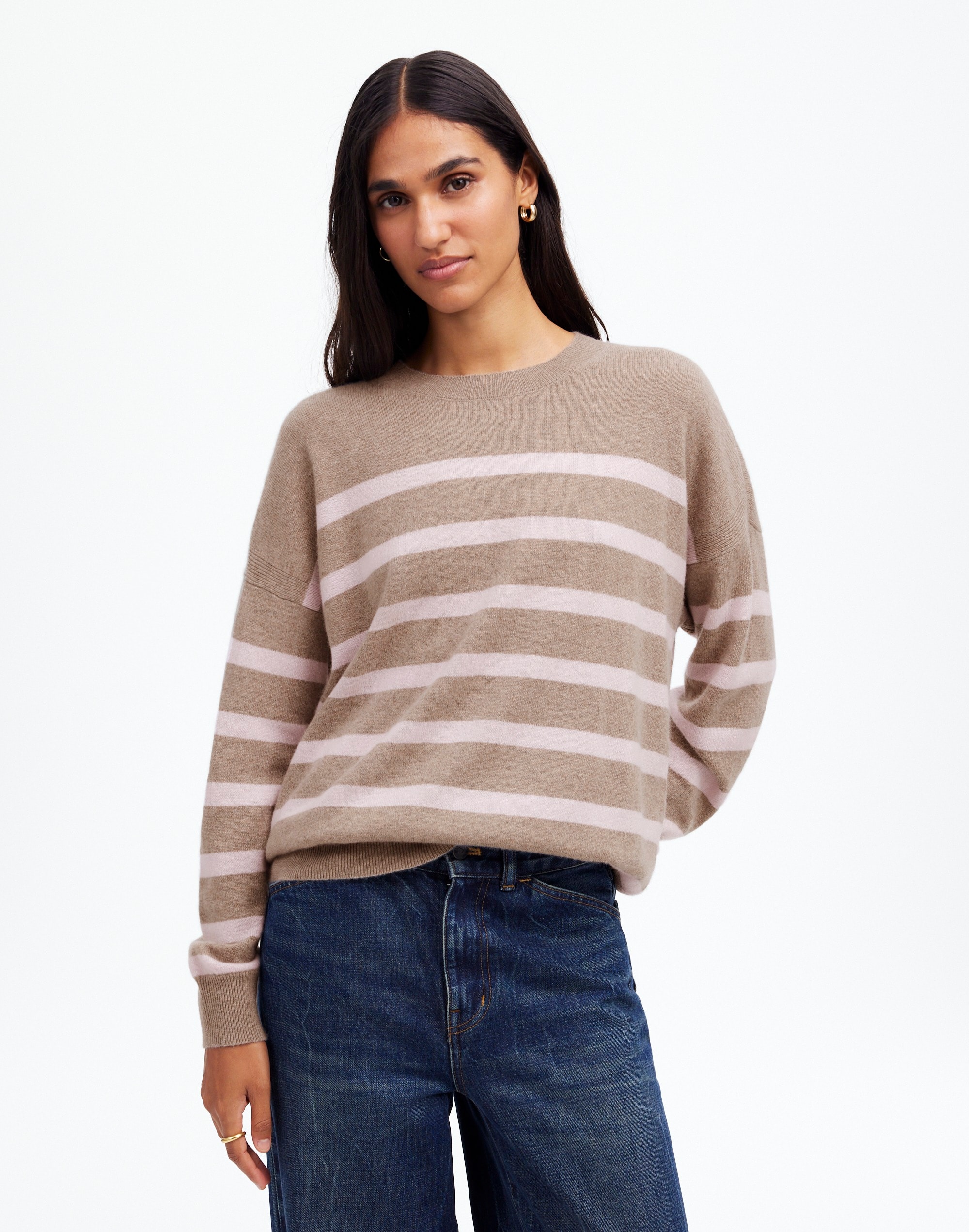 Cashmere Relaxed Crewneck Sweater