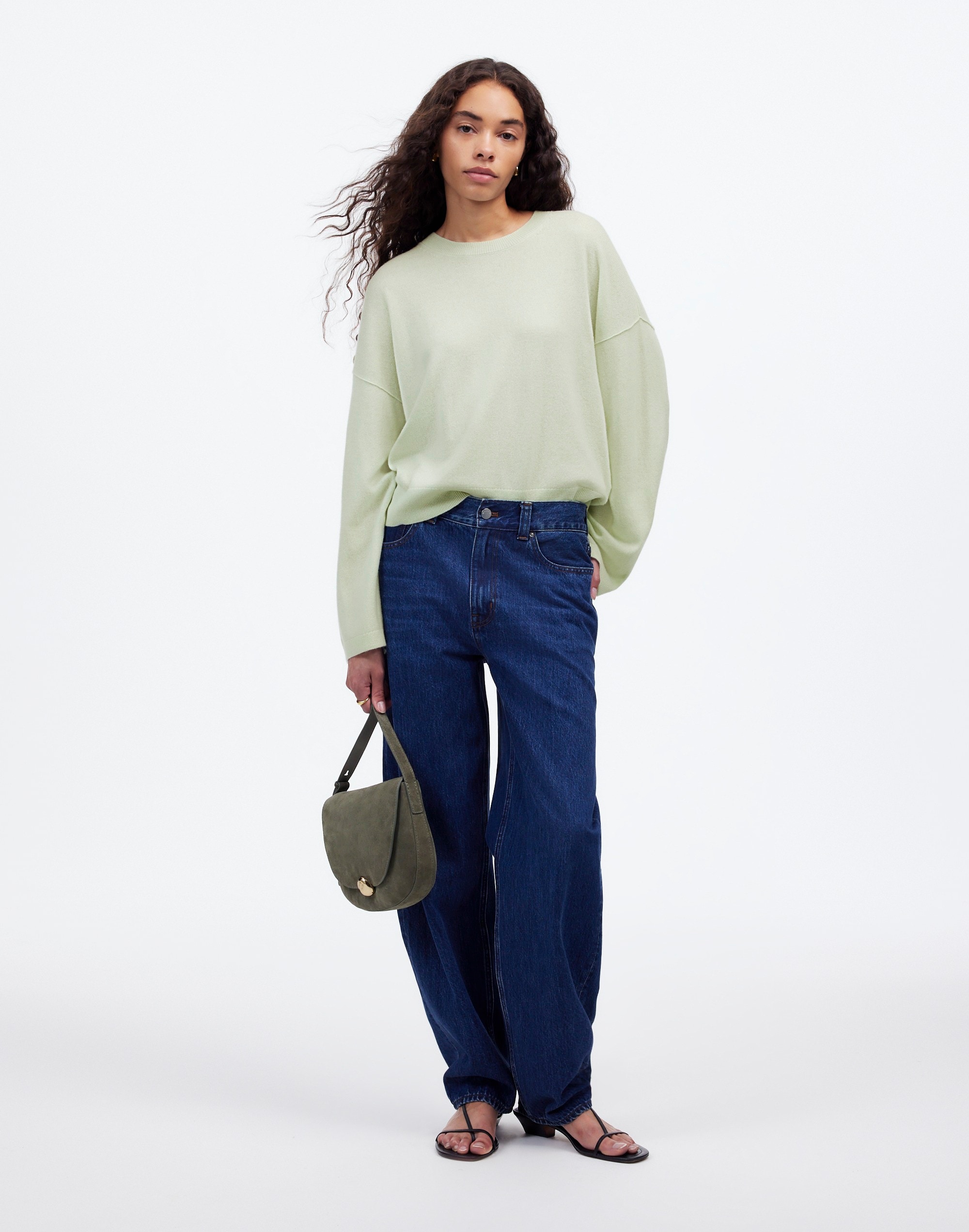 Cashmere Boxy Sweater