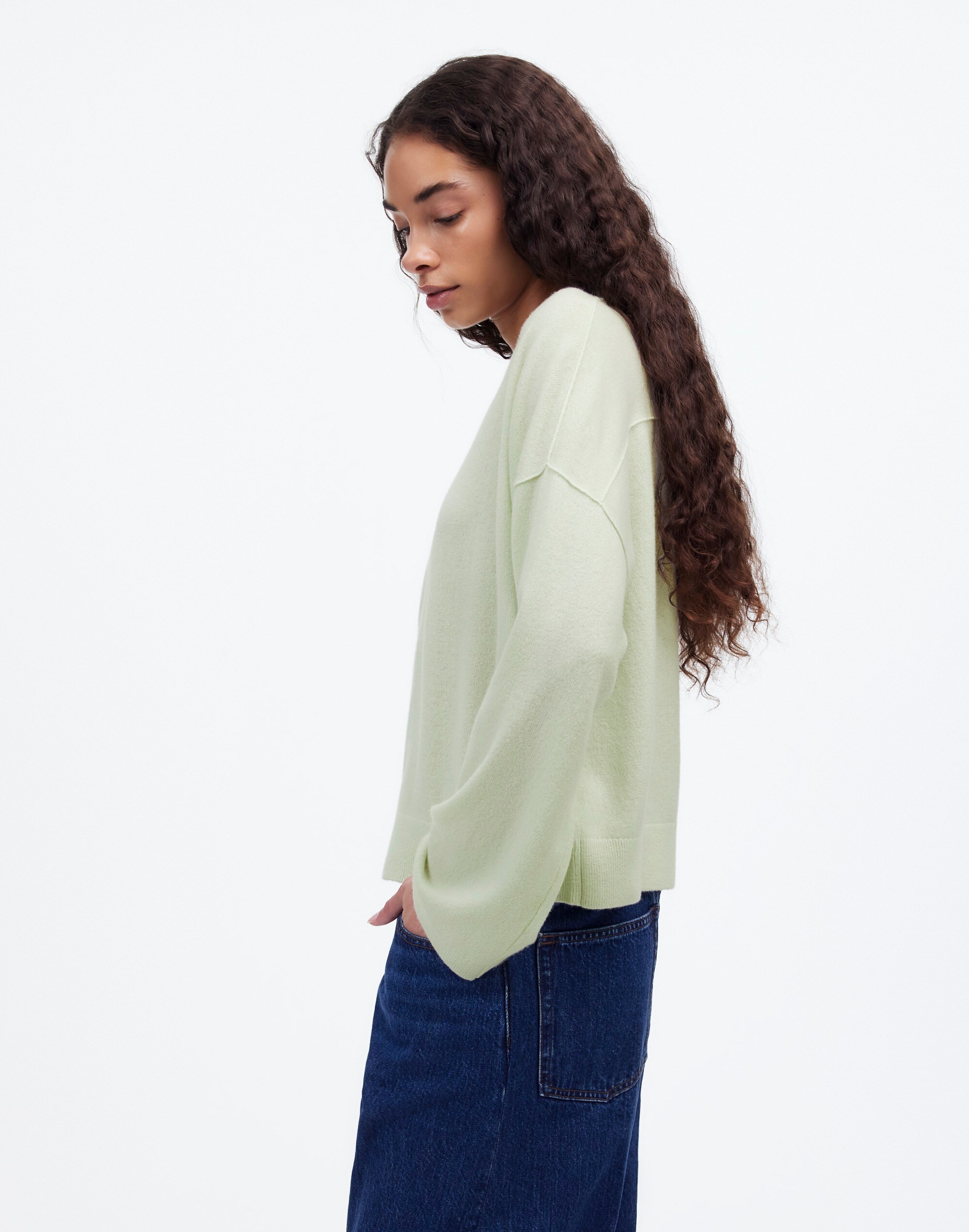 Cashmere Boxy Sweater