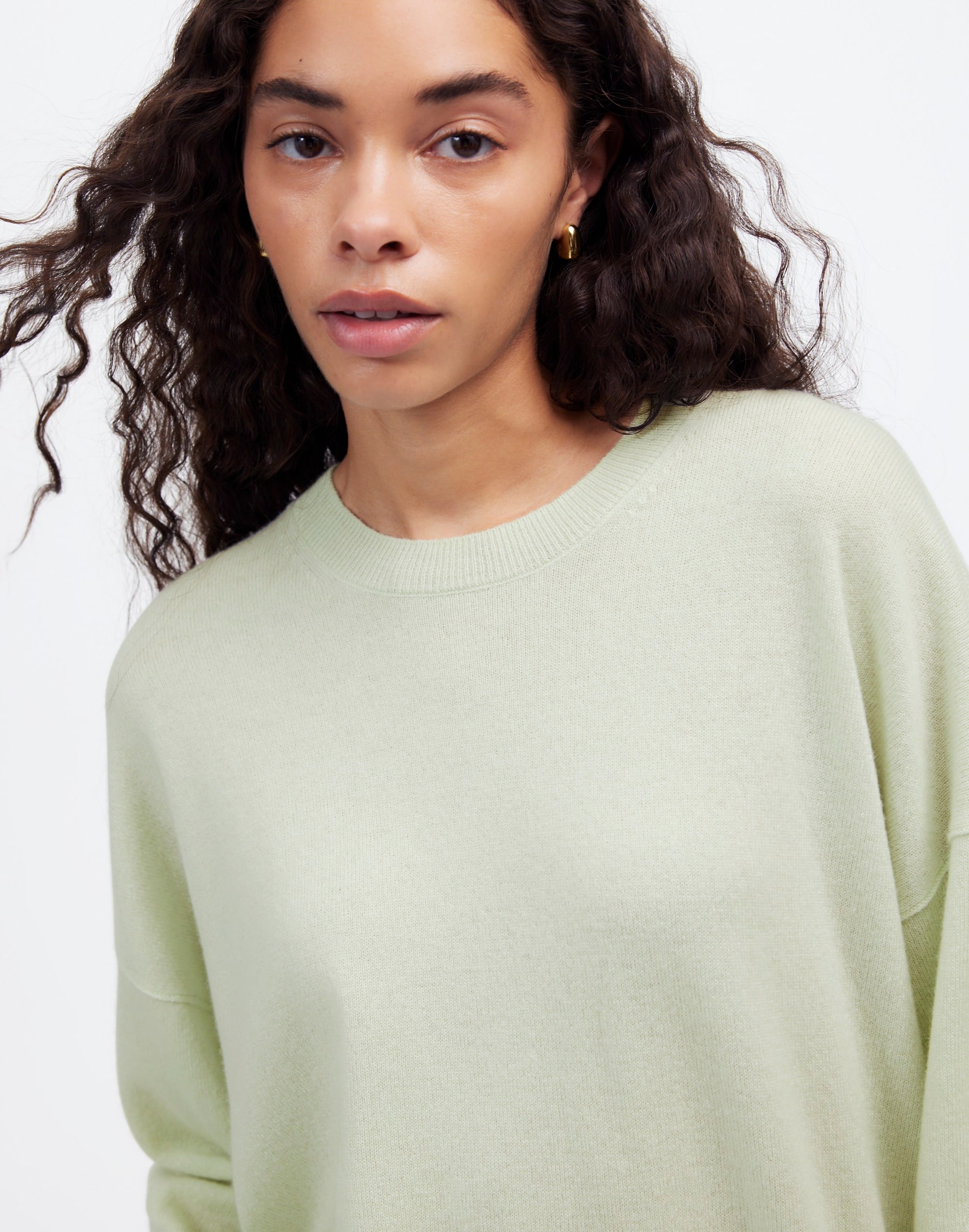 Cashmere Boxy Sweater