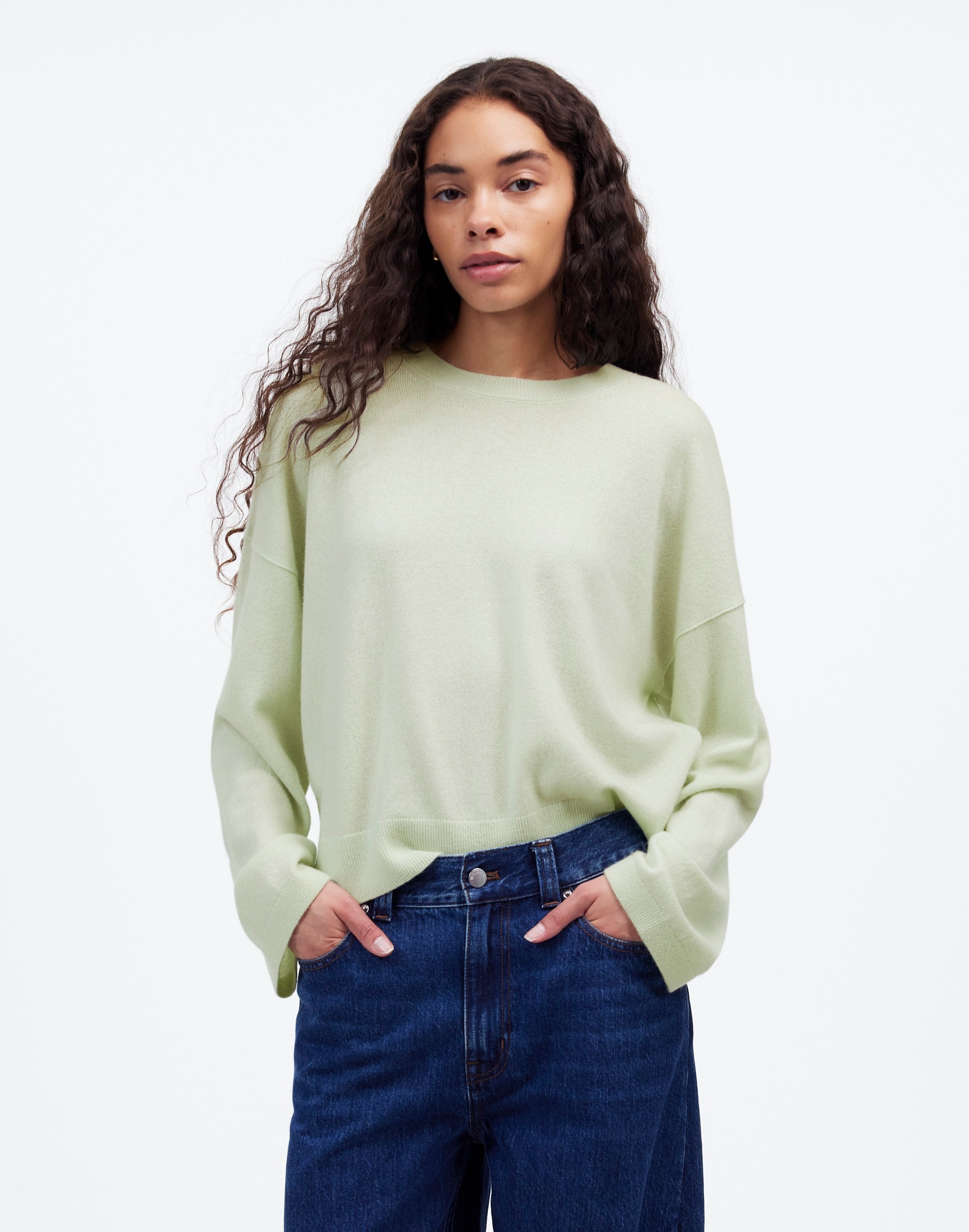 Cashmere Boxy Sweater