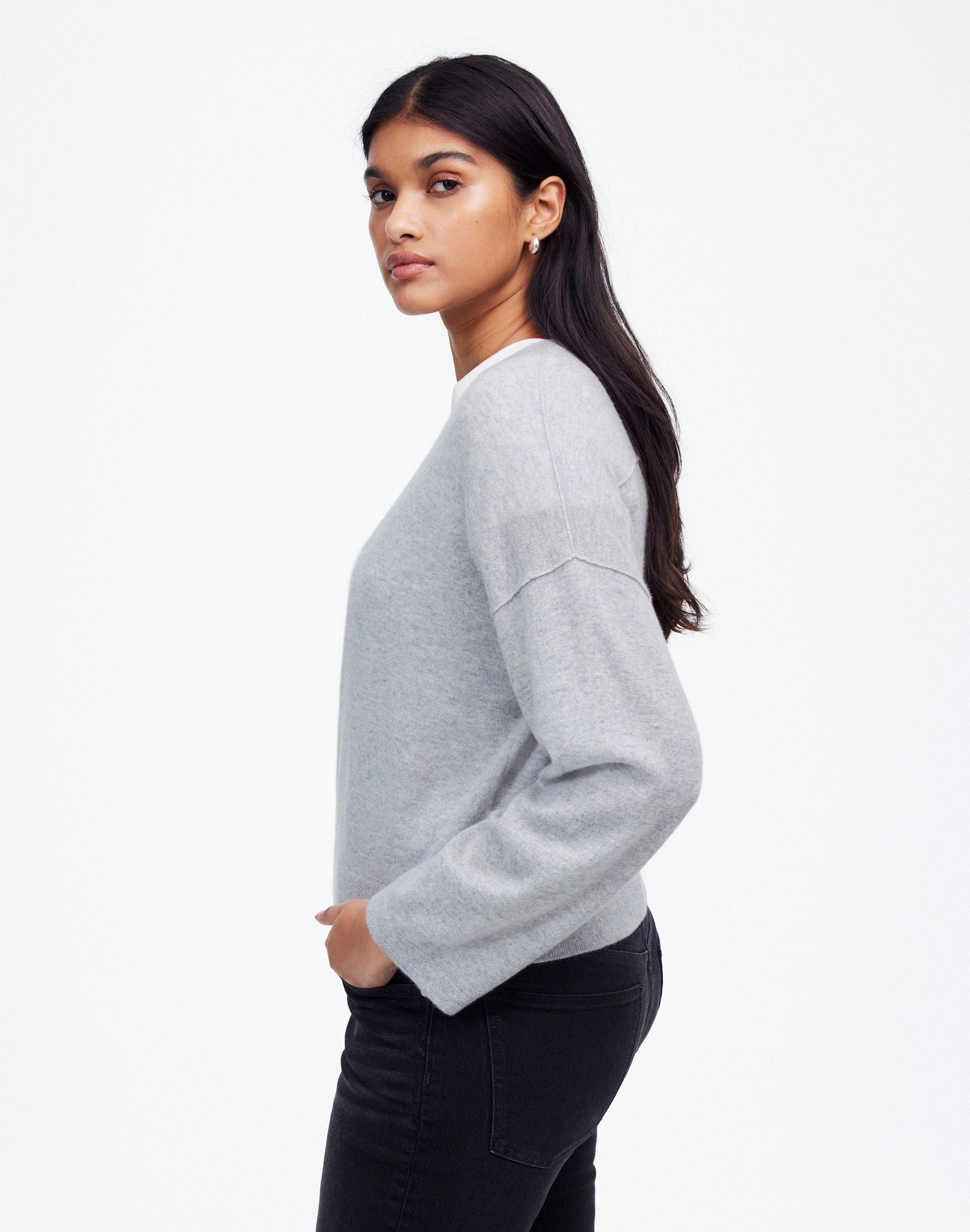 Cashmere Boxy Sweater