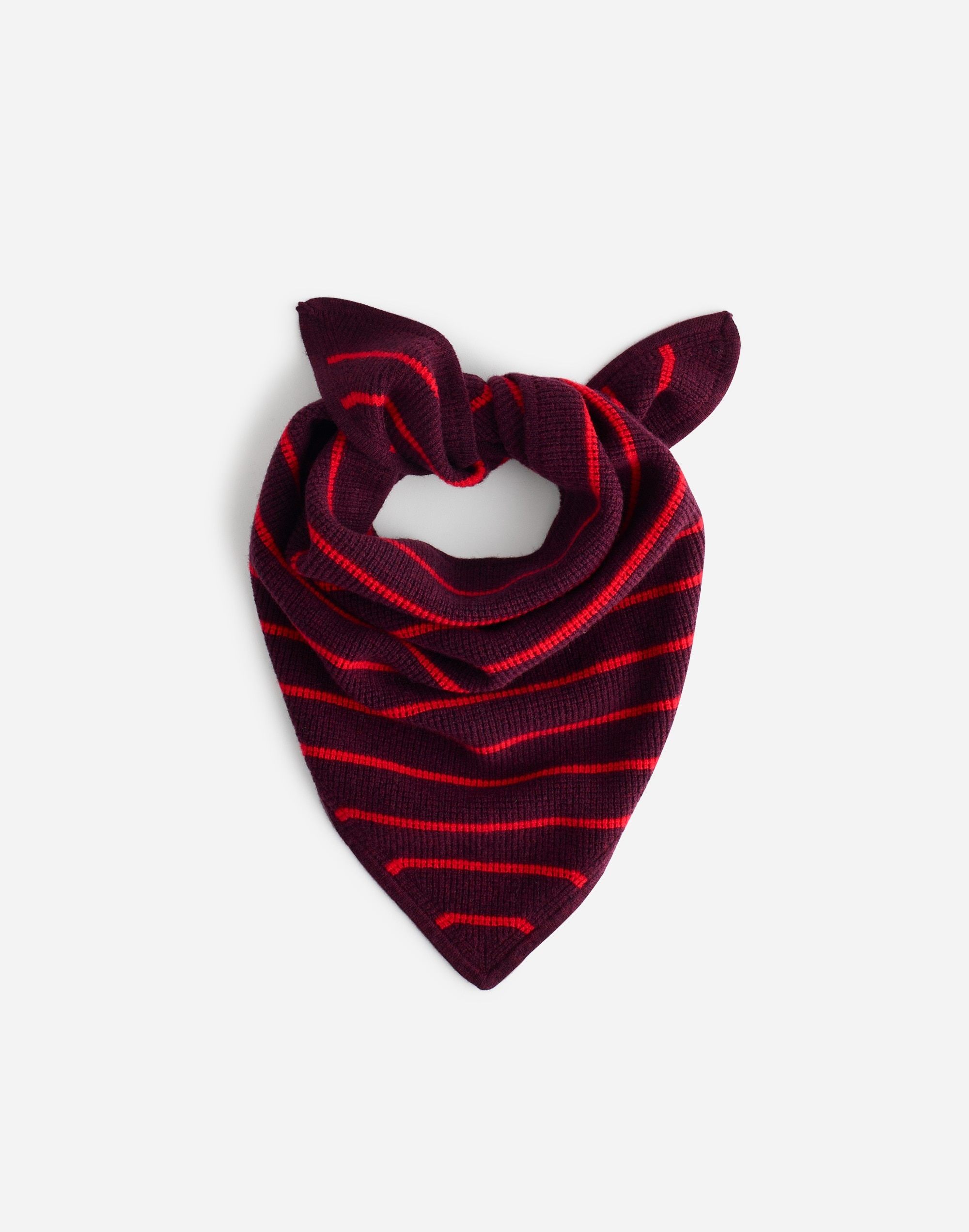 merino wool waffle-knit bandana