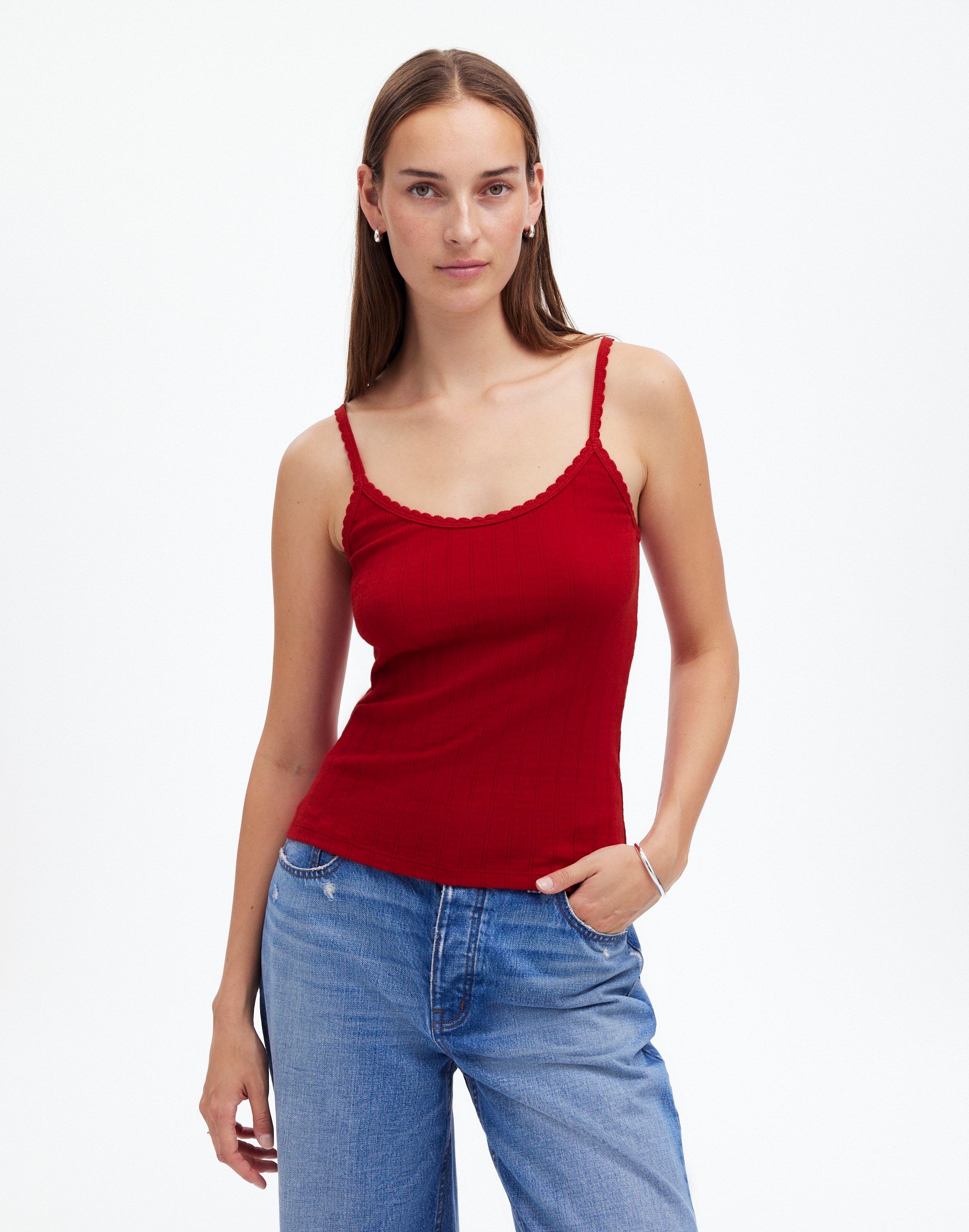 LESET Pointelle Tank