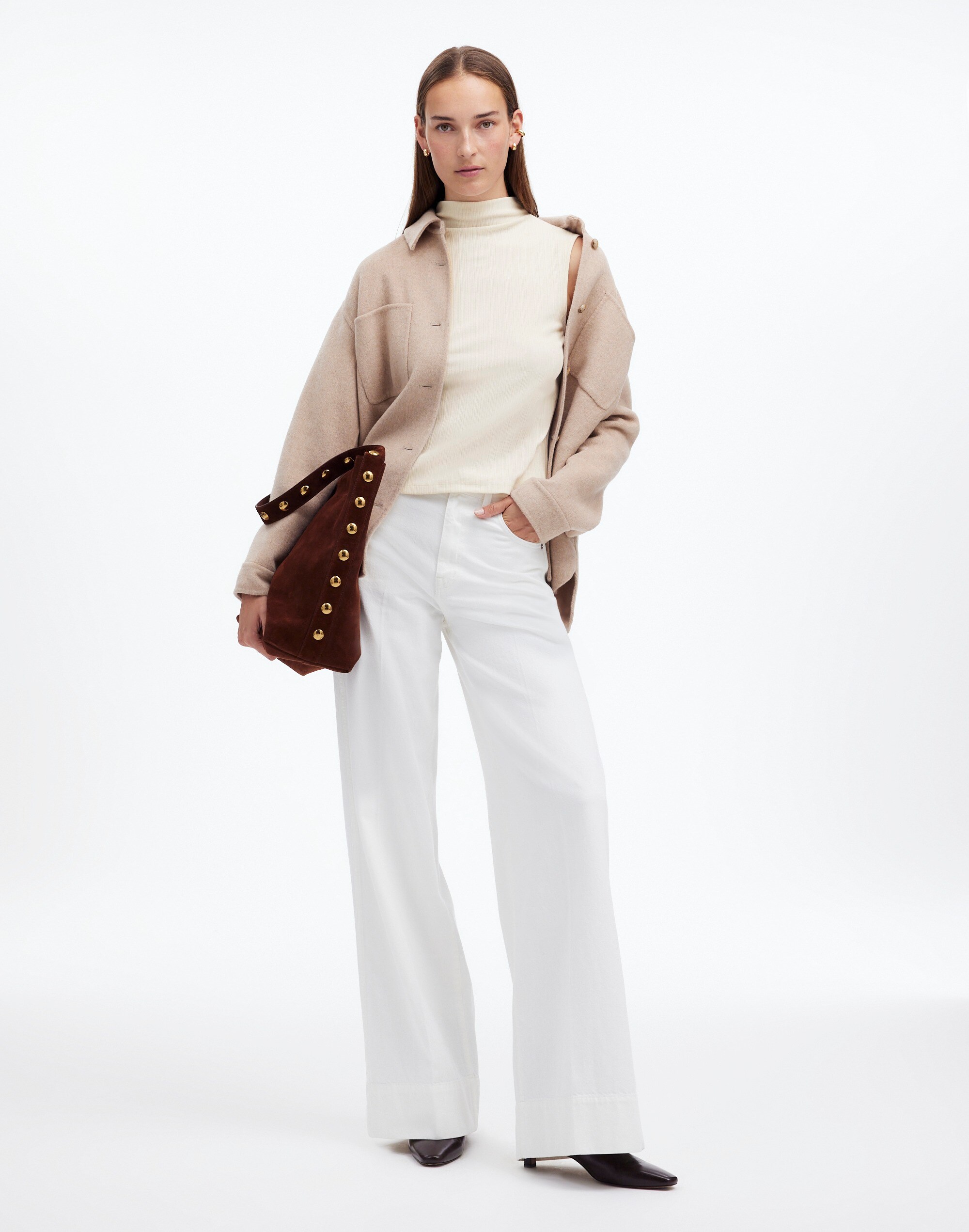 Ribbed Mockneck Tank