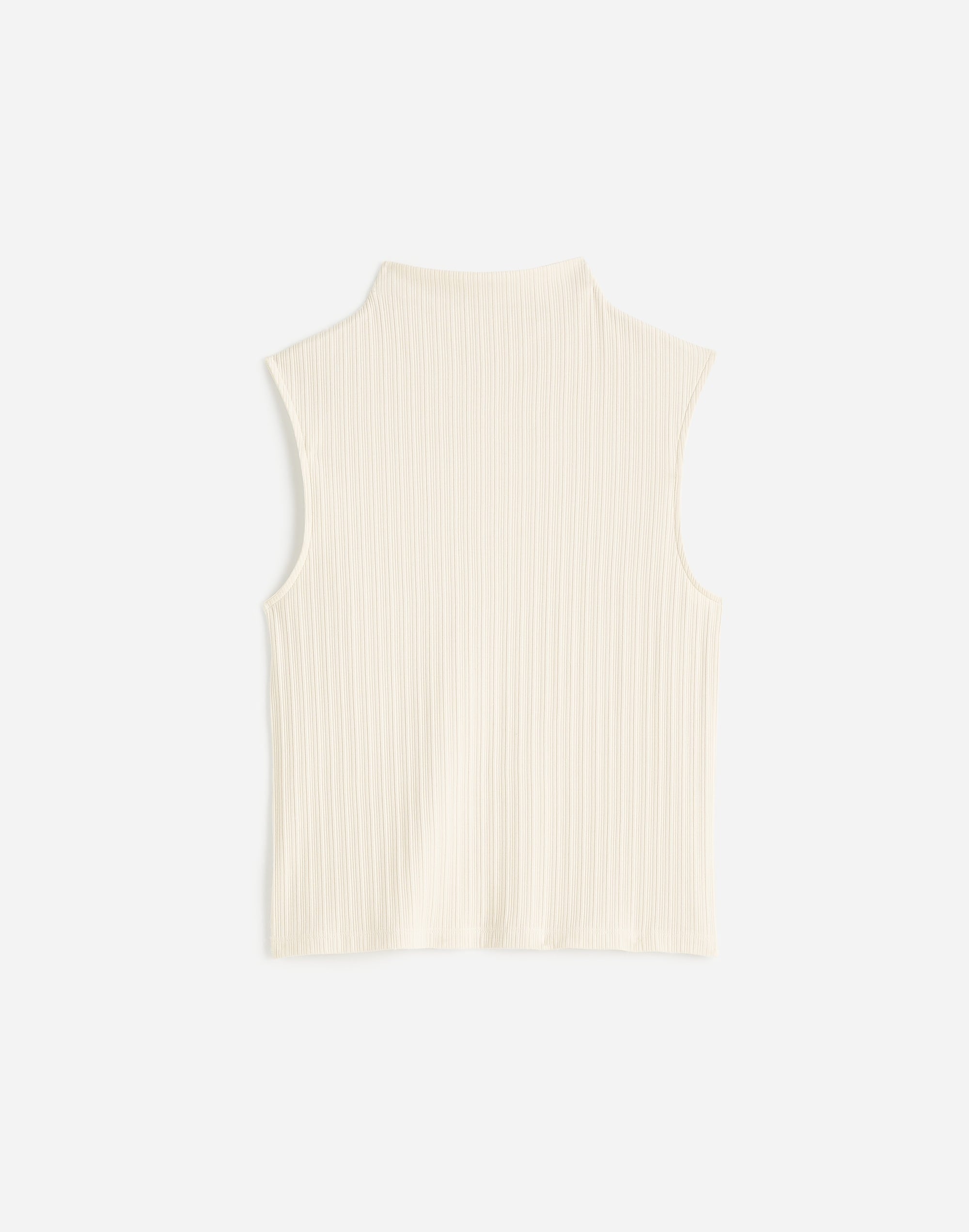 Ribbed Mockneck Tank
