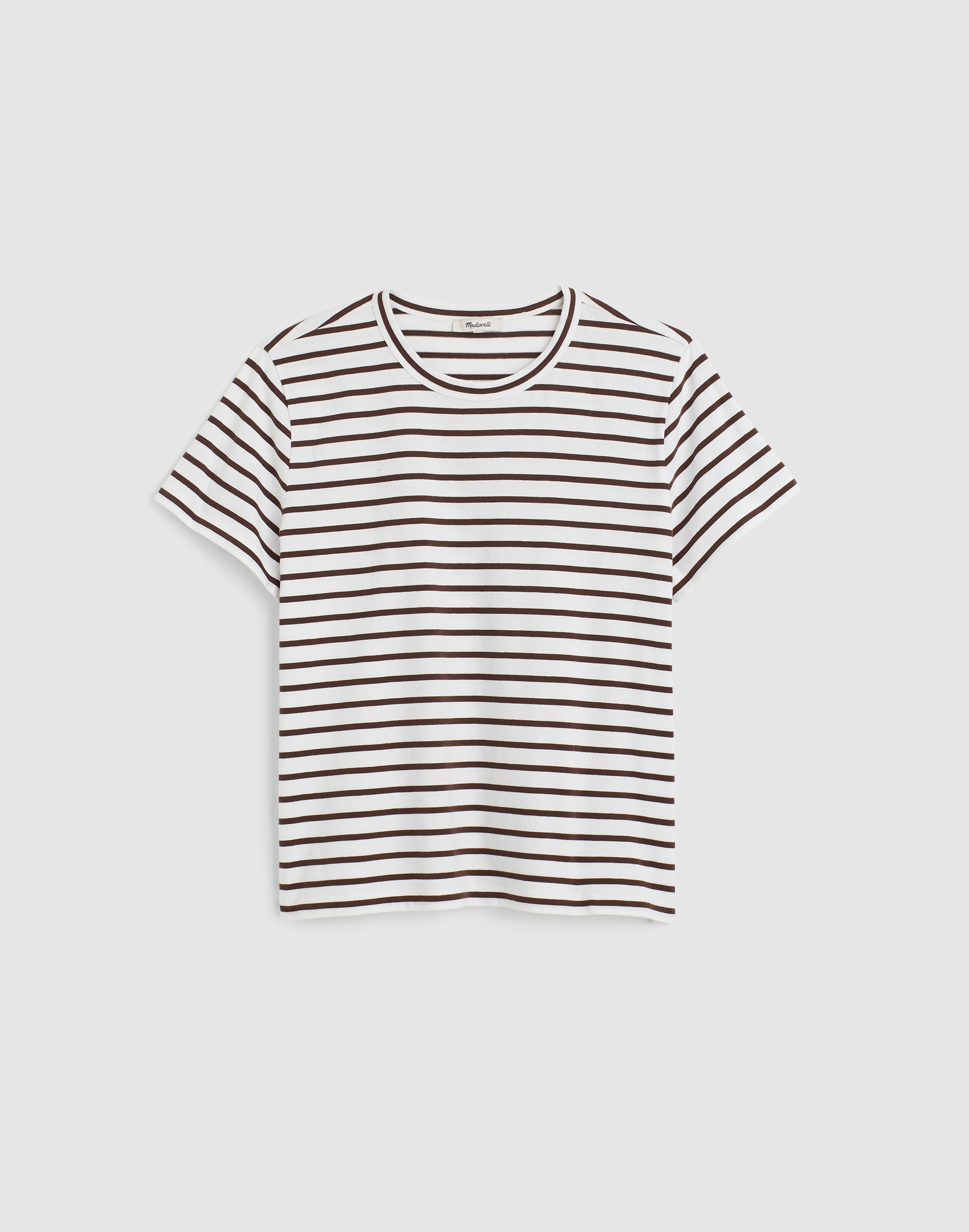 The Perfect Crewneck Tee in Allday Jersey