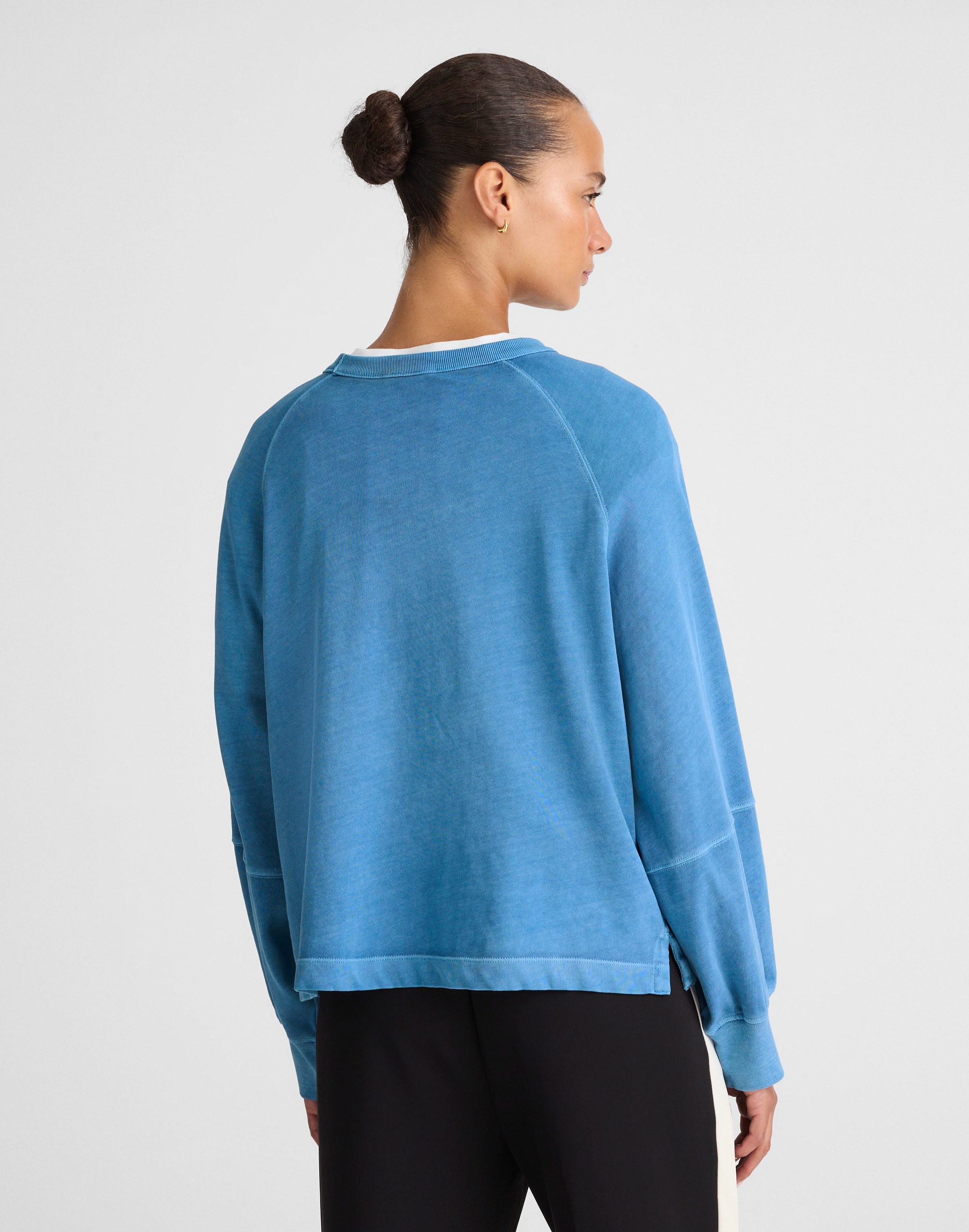 Relaxed Long-Sleeve Raglan Tee
