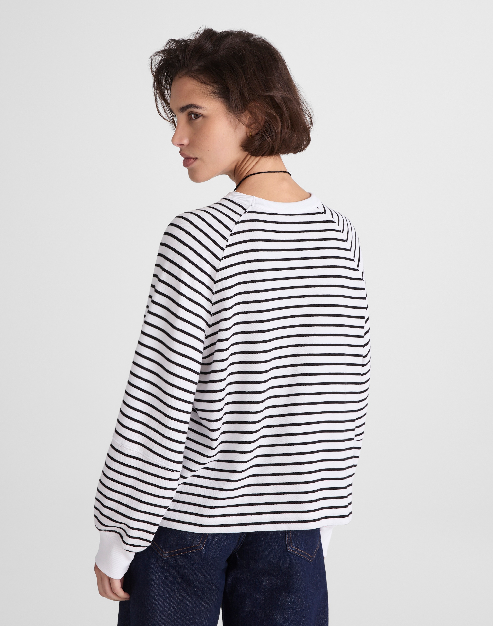 Relaxed Long-Sleeve Raglan Tee