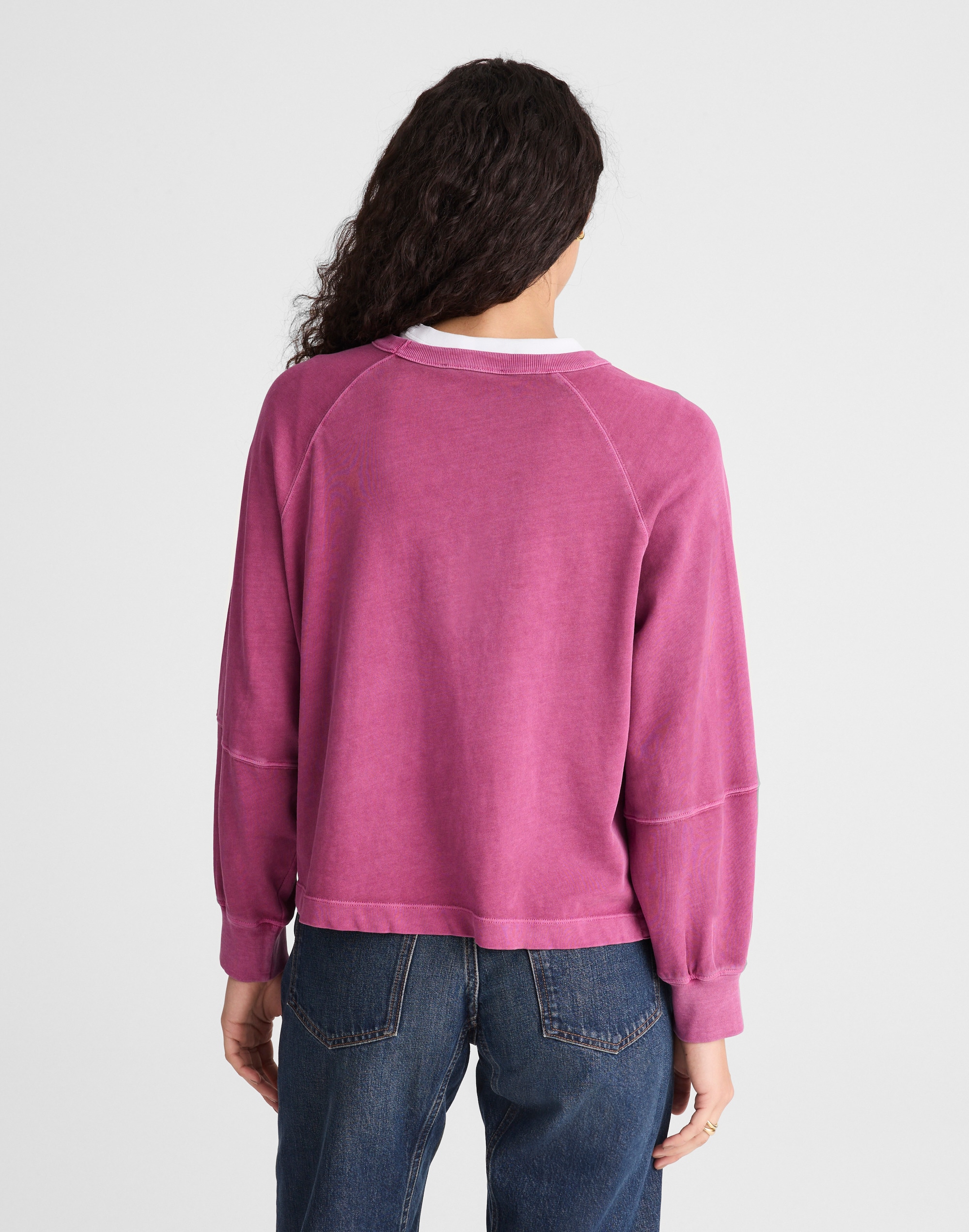 Relaxed Long-Sleeve Raglan Tee