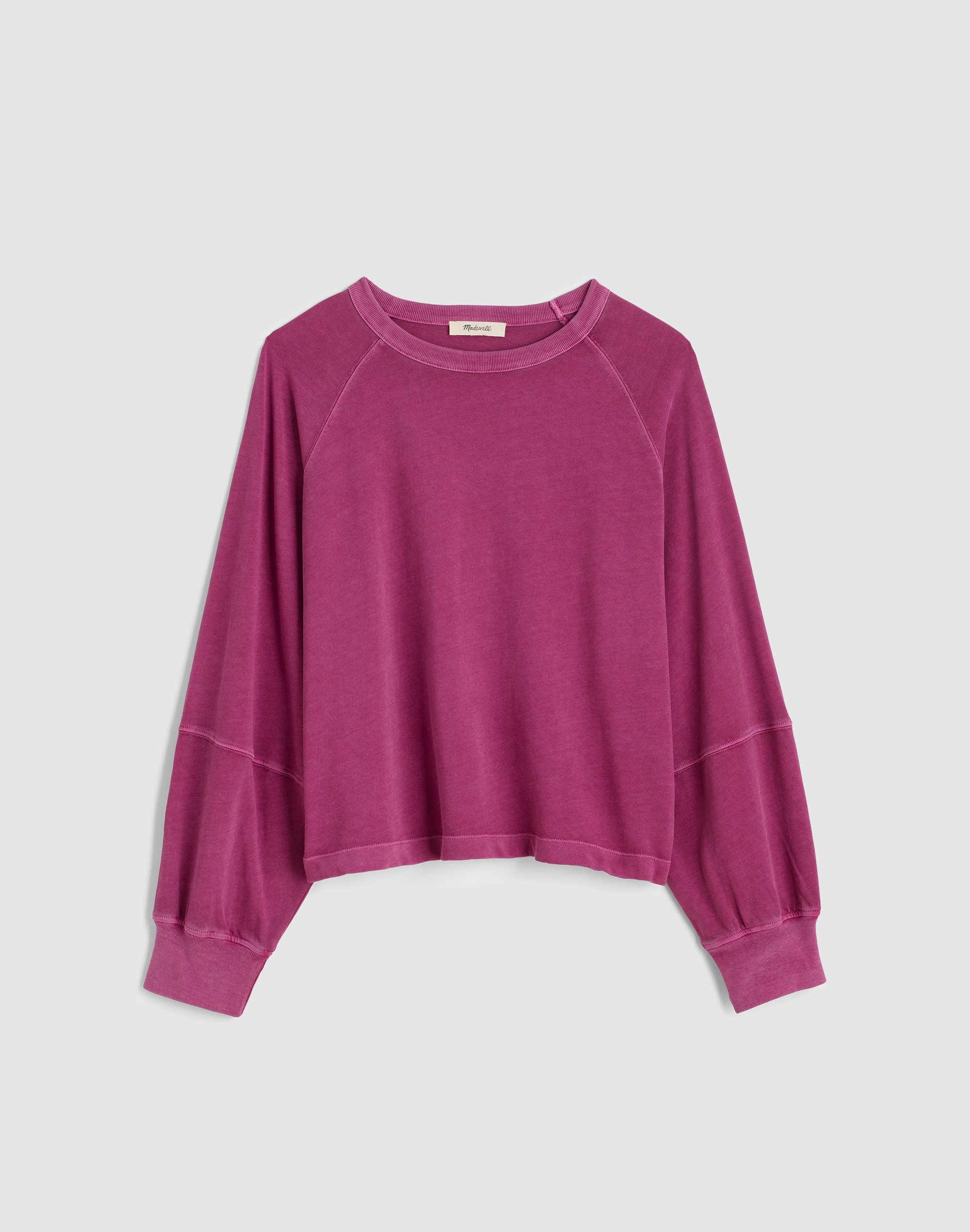 Relaxed Long-Sleeve Raglan Tee