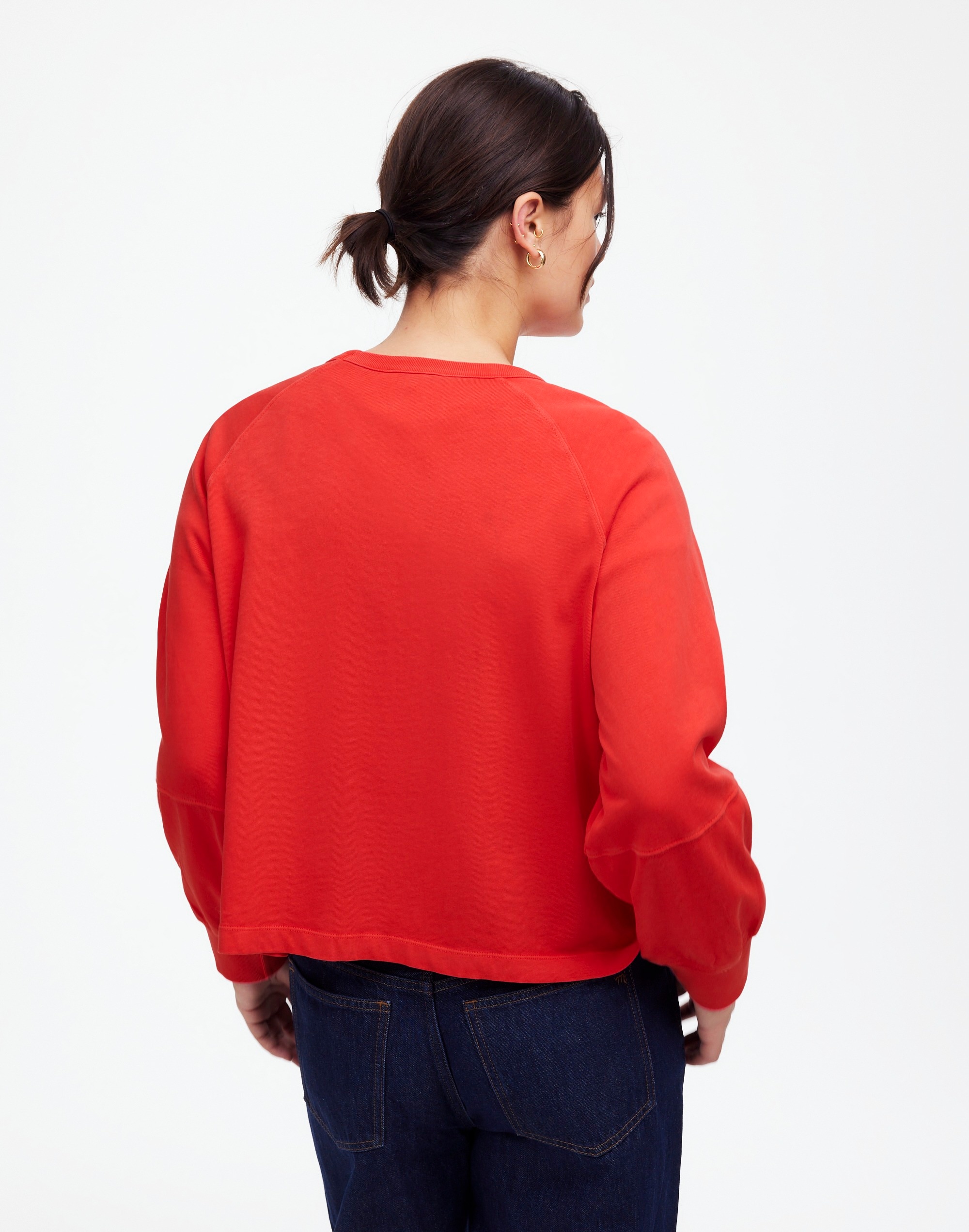Relaxed Long-Sleeve Raglan Tee