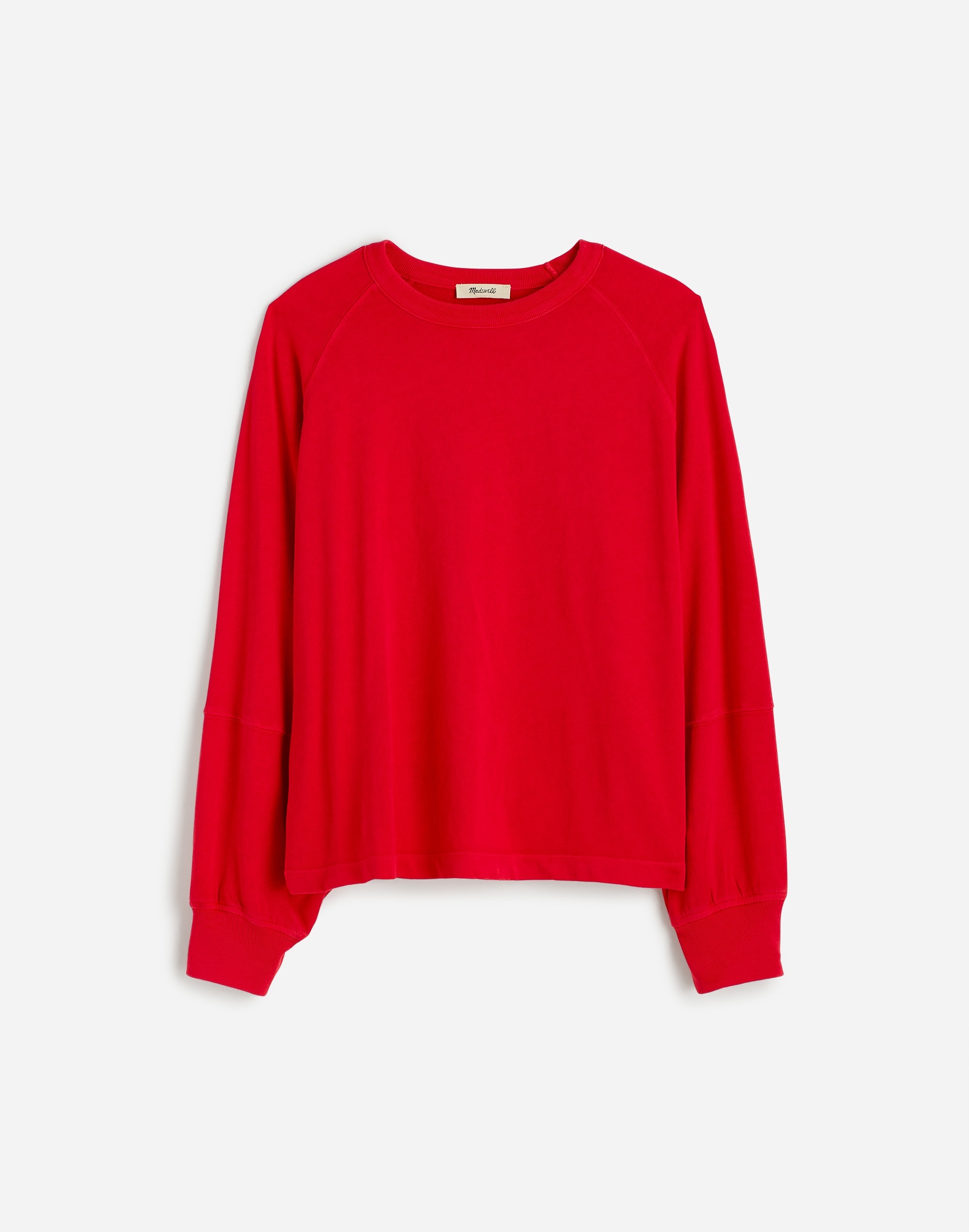 Relaxed Long-Sleeve Raglan Tee