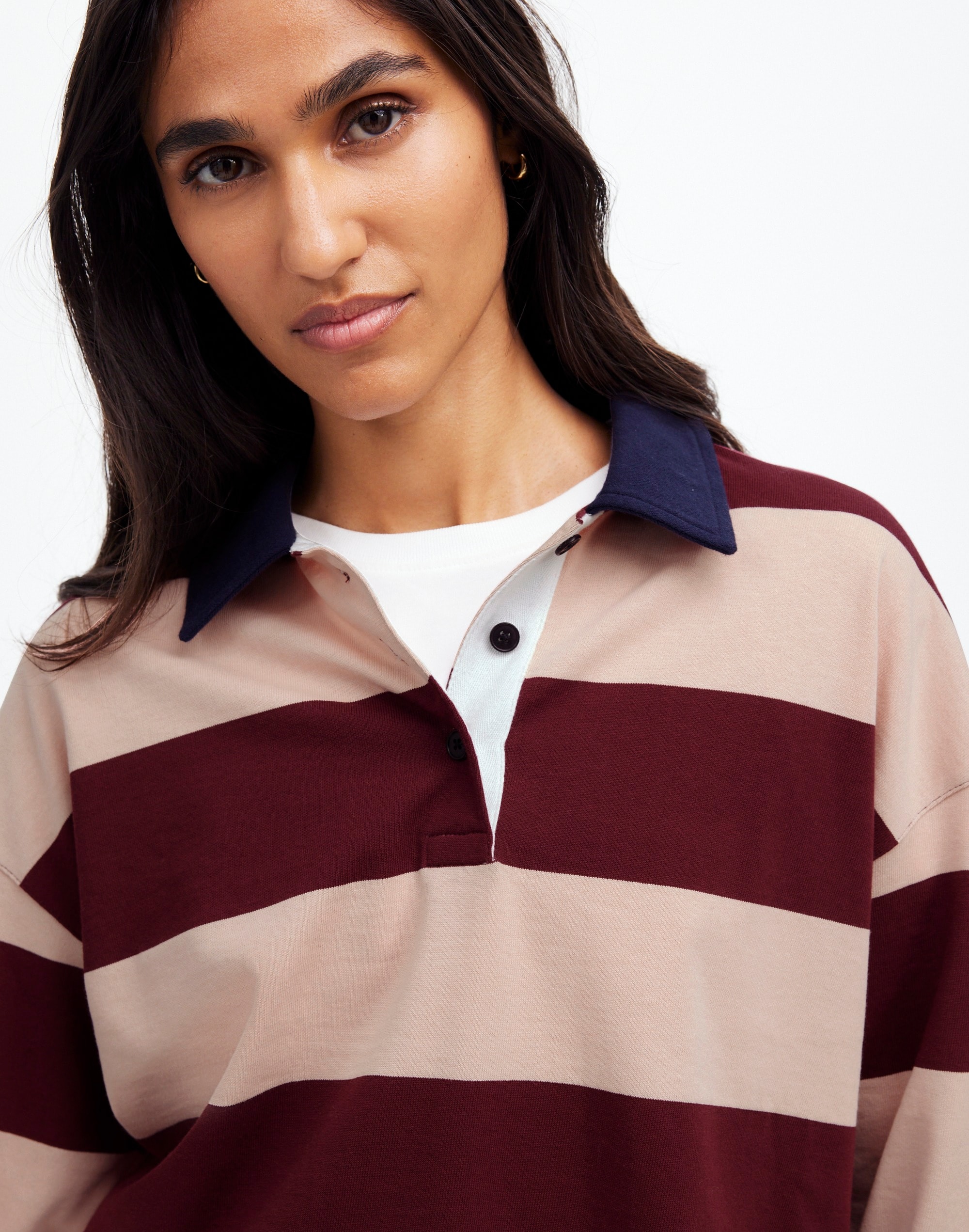 rugby long-sleeve polo shirt