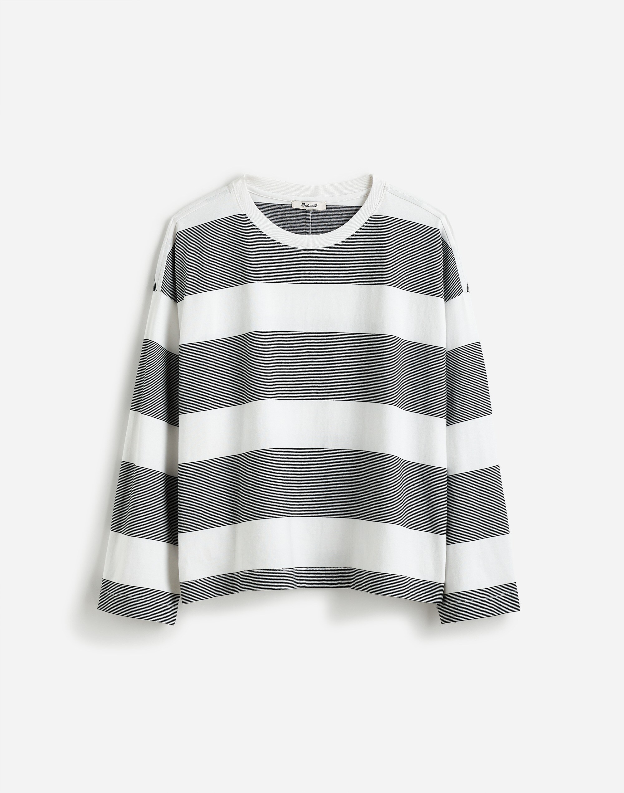 Easy Crewneck Long-Sleeve Tee