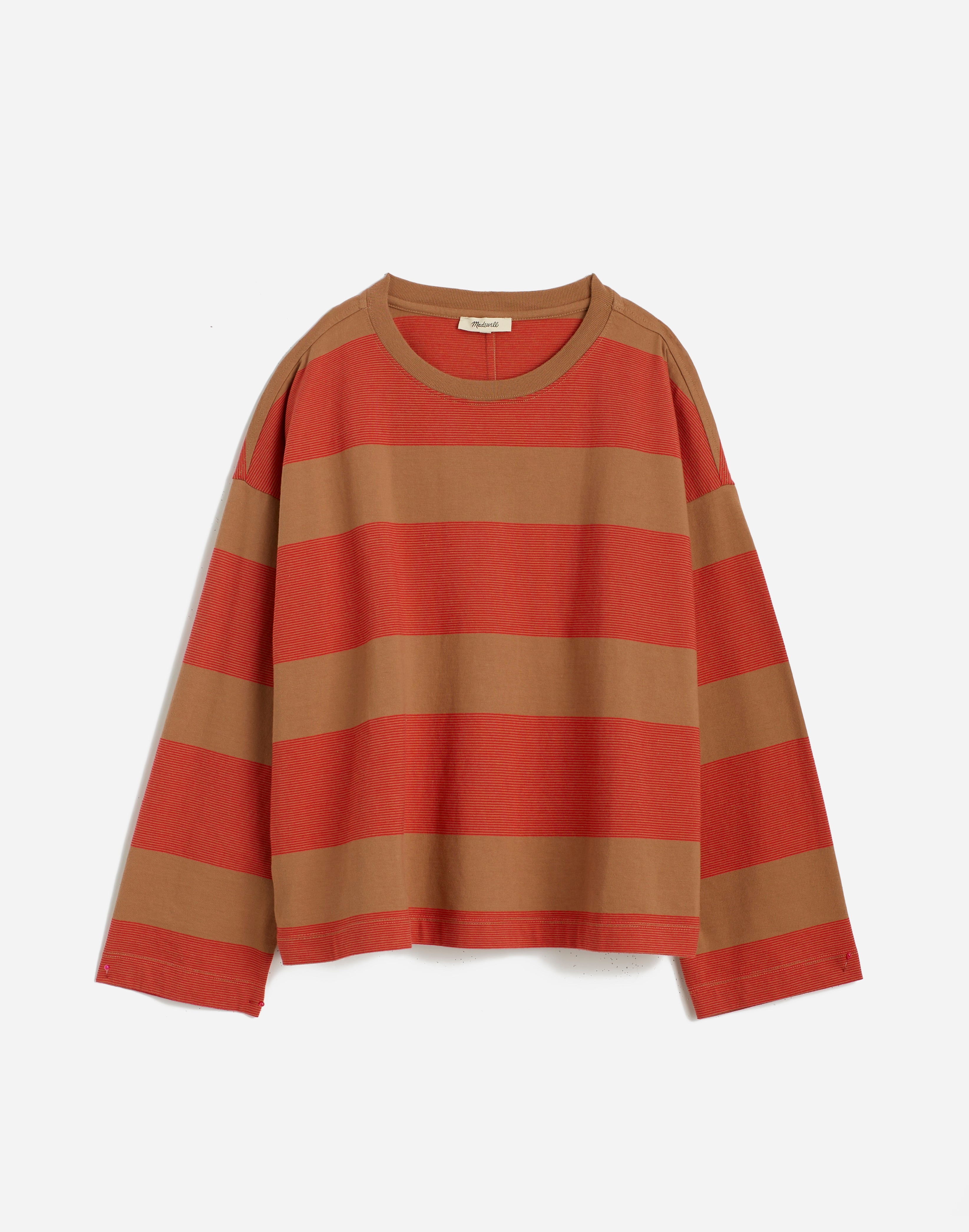 Easy Crewneck Long-Sleeve Tee