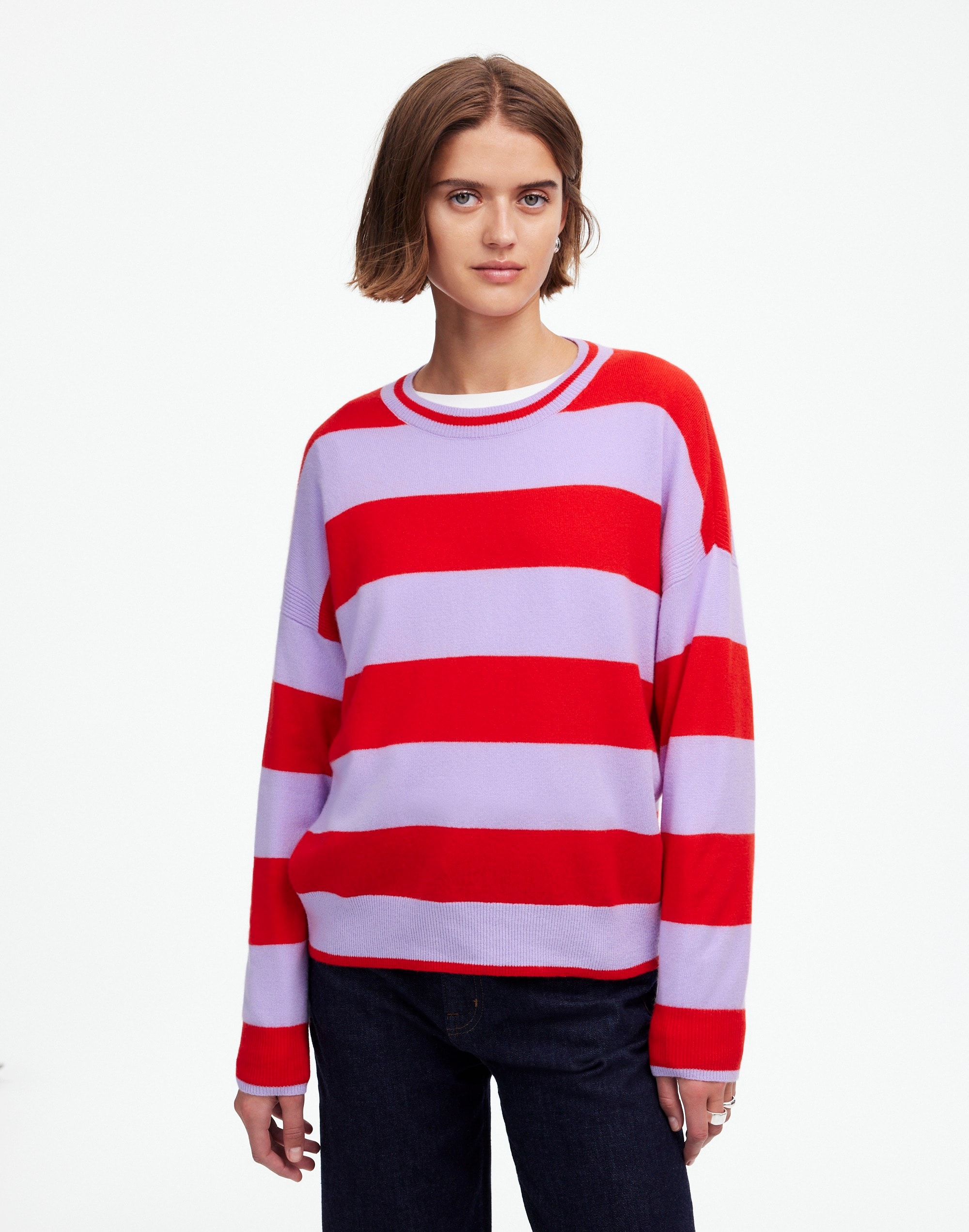 Cashmere Relaxed Crewneck Sweater