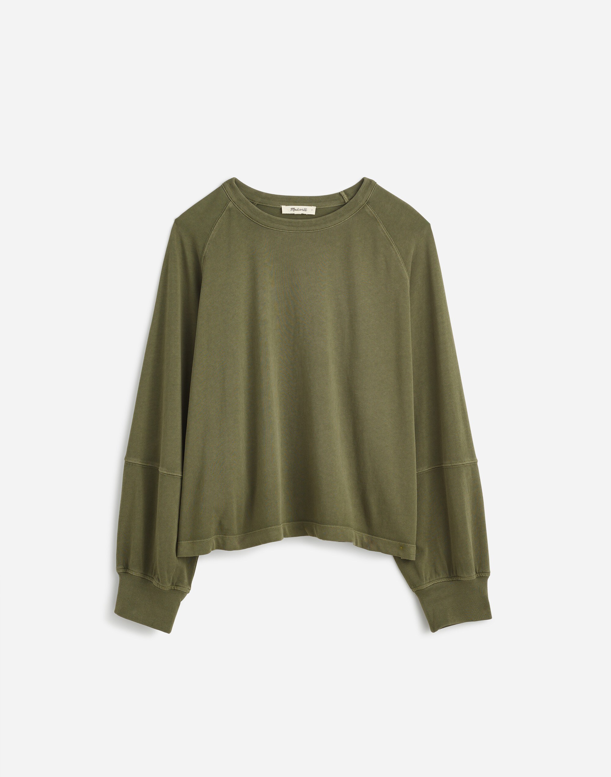 Plus Relaxed Long-Sleeve Raglan Tee