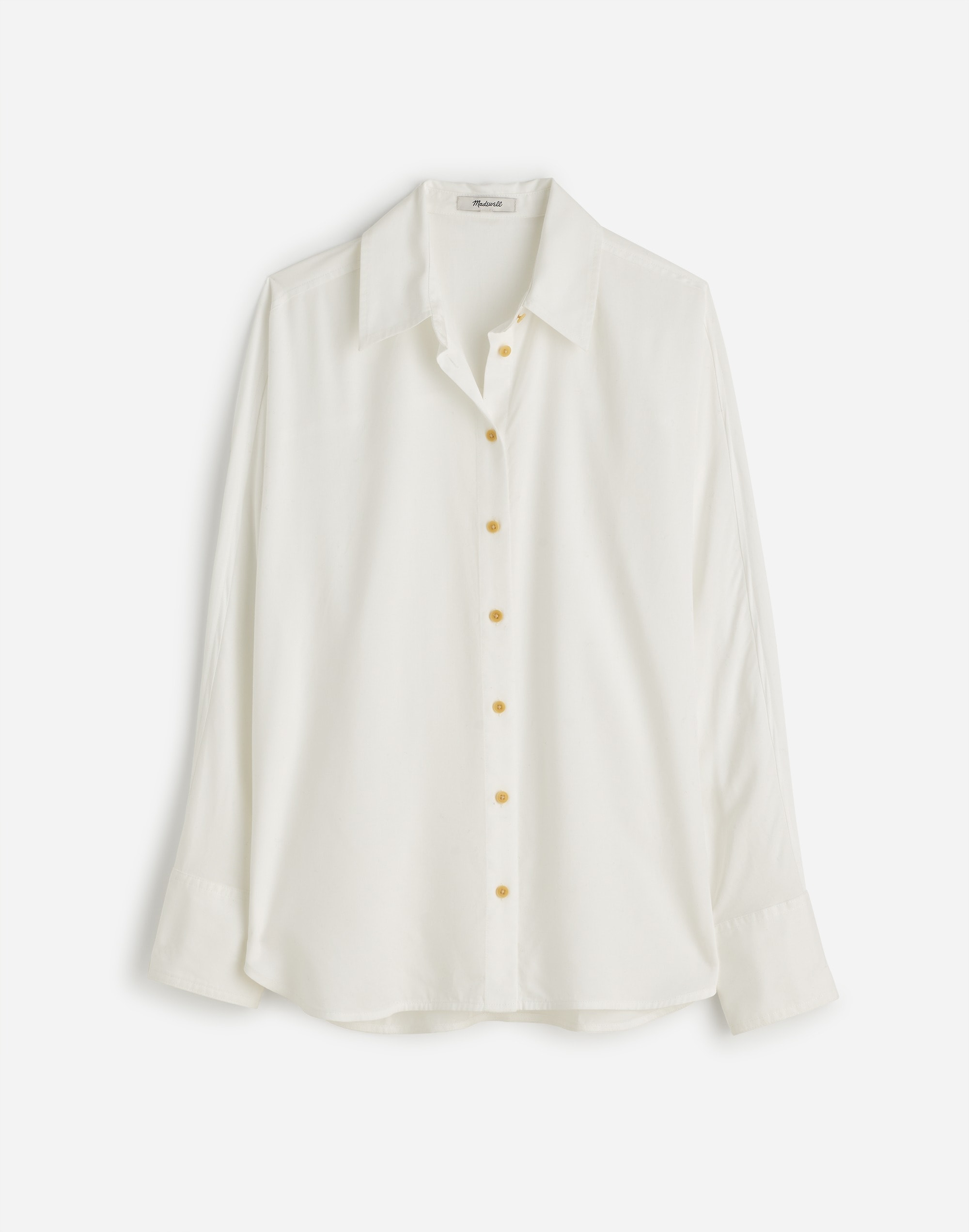 Relaxed Dolman Button-Up Shirt