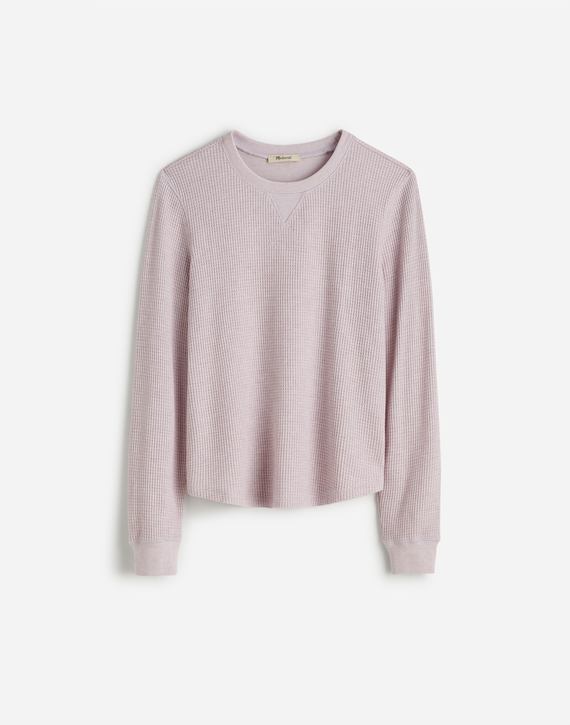 Waffle-Knit Raglan Tee | Madewell