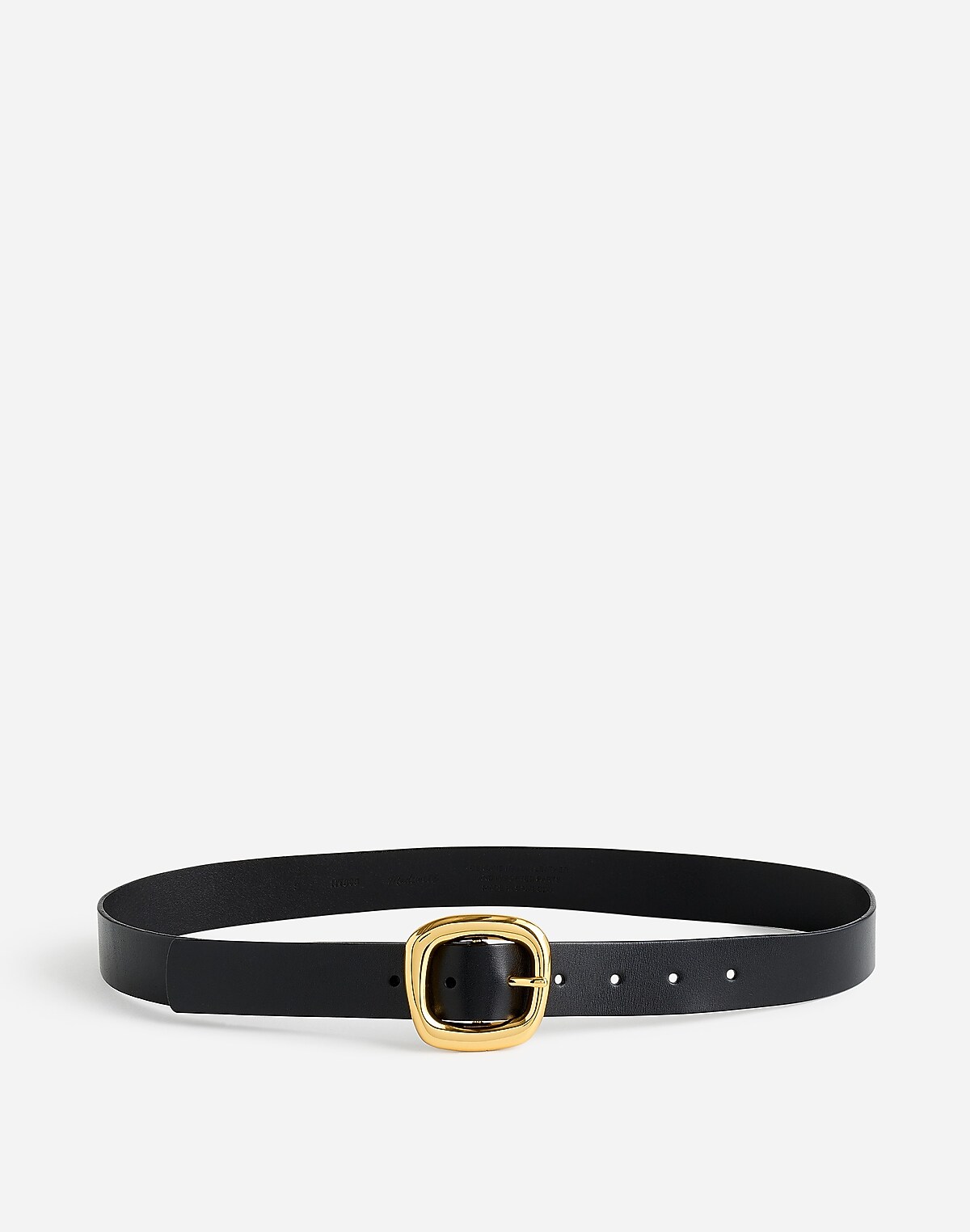Sculptural Buckle Belt