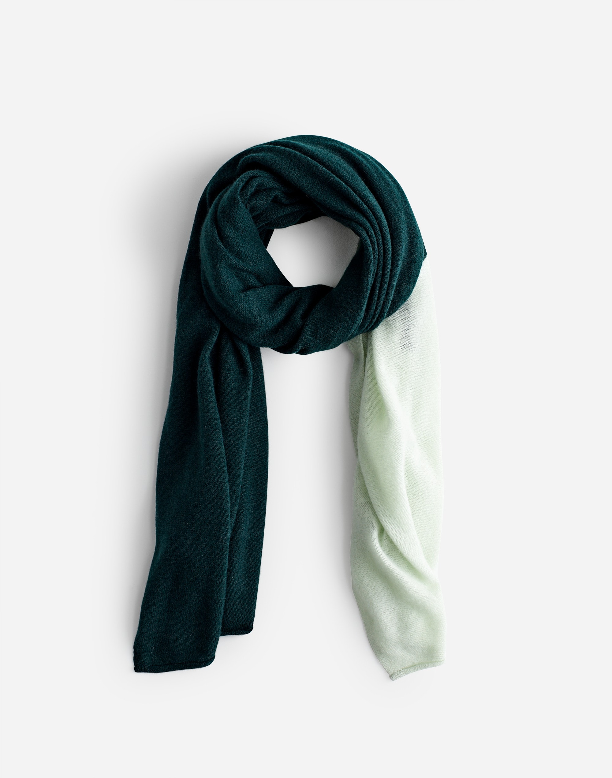 Colorblock Cashmere Scarf