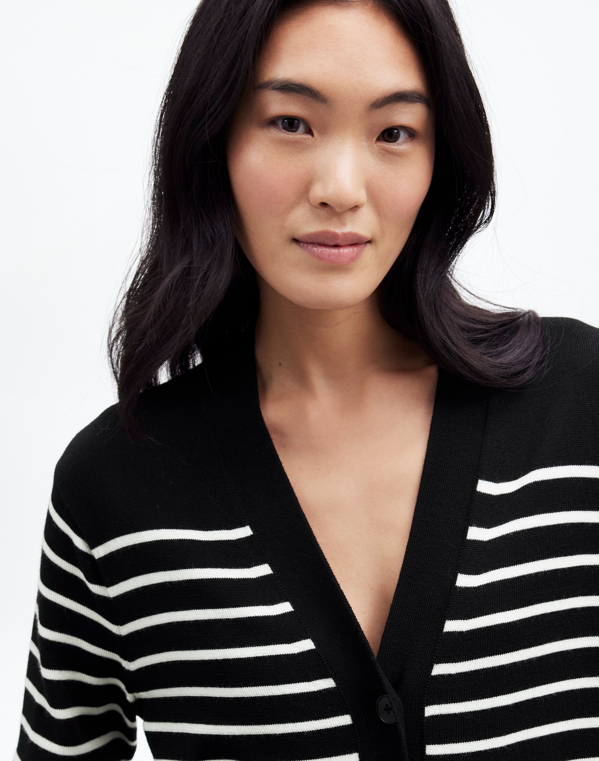 Merino Wool Boyfriend Cardigan